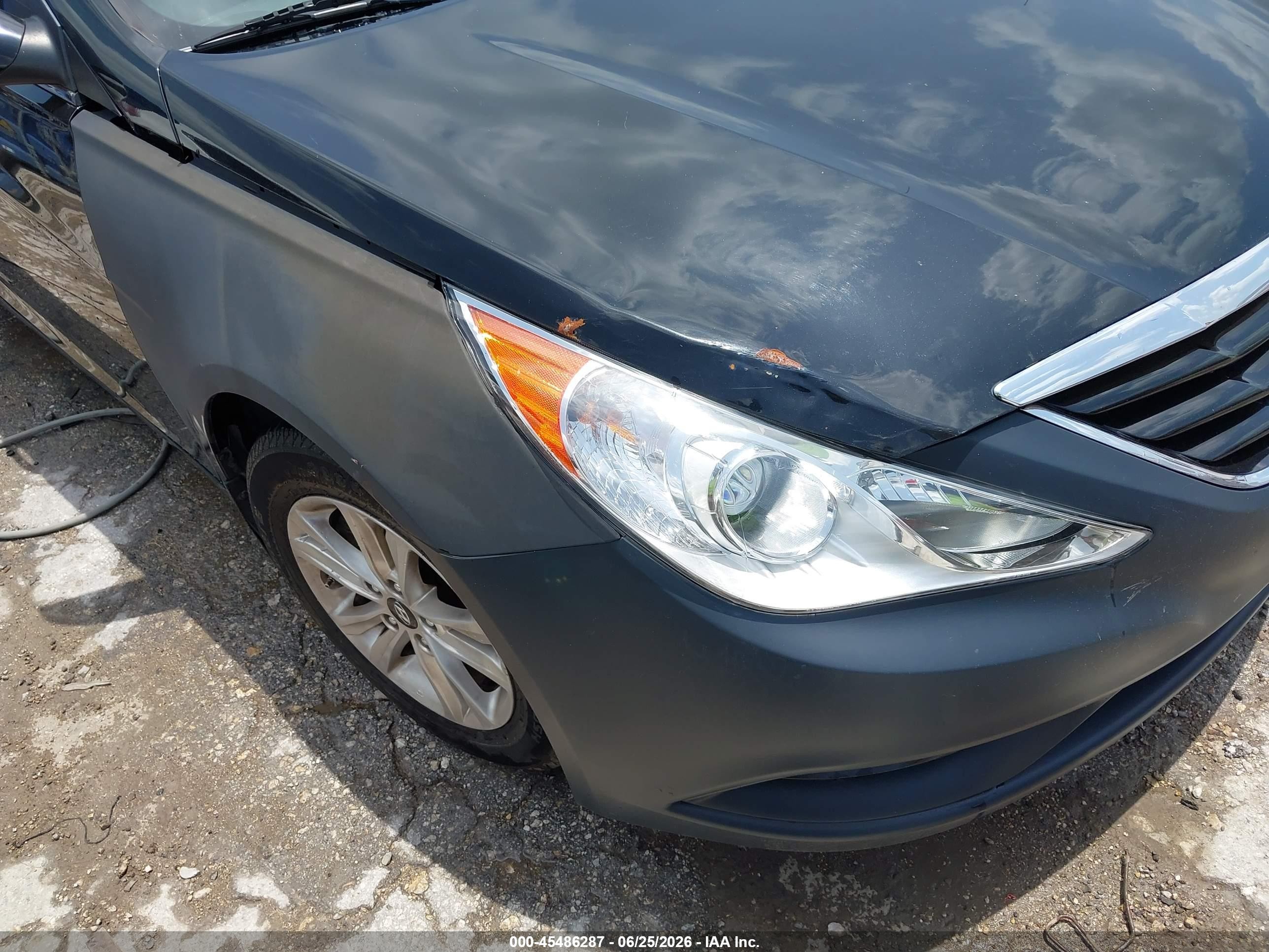 2011 Hyundai Sonata Gls Black vin: 5NPEB4AC3BH103211