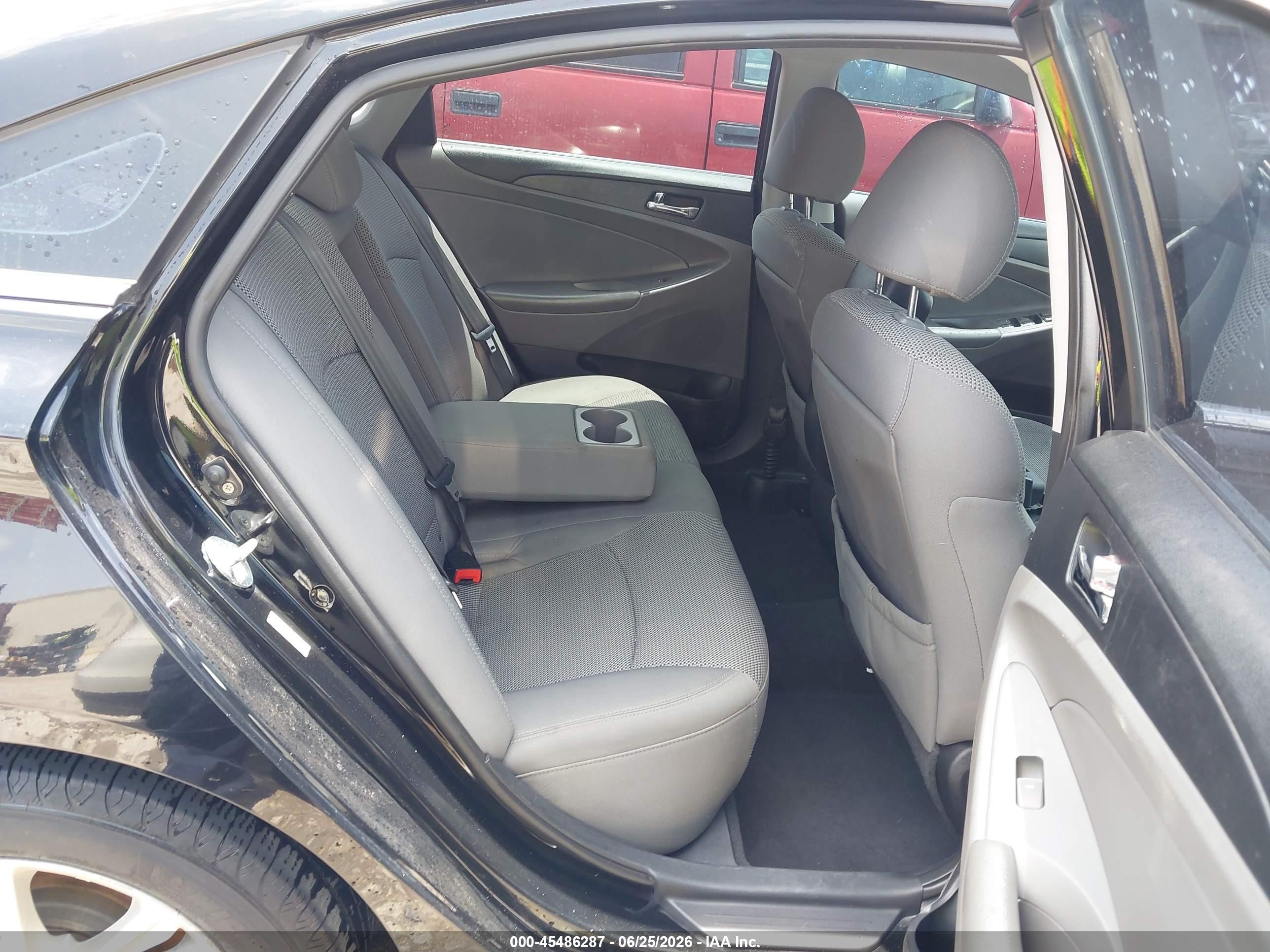 2011 Hyundai Sonata Gls Black vin: 5NPEB4AC3BH103211