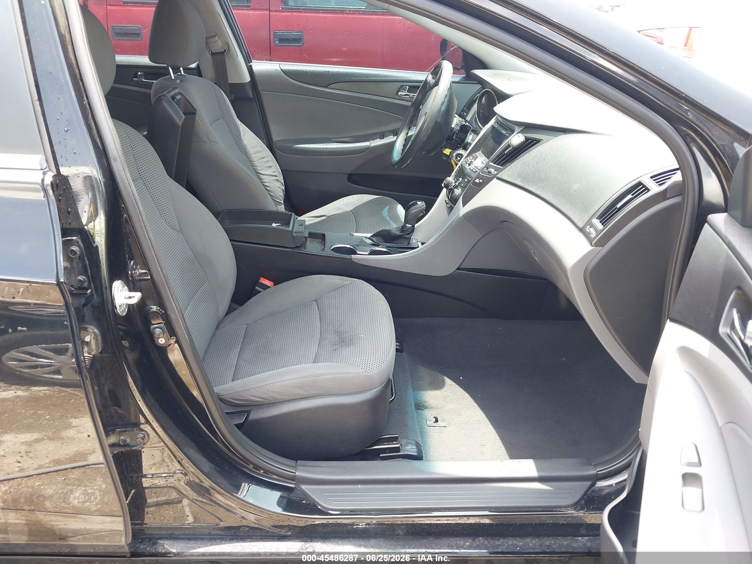 2011 Hyundai Sonata Gls Black vin: 5NPEB4AC3BH103211