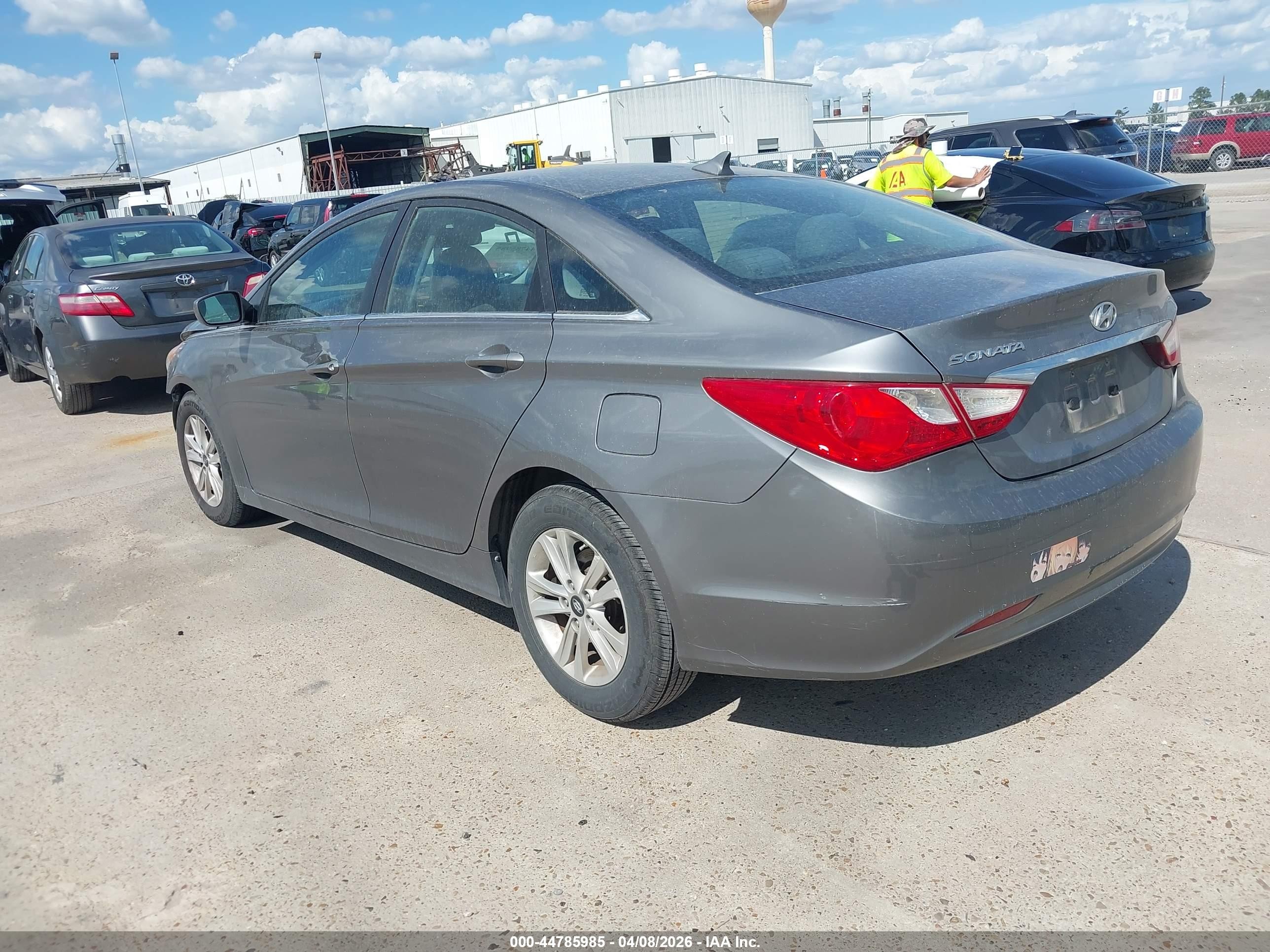2011 Hyundai Sonata Gls Gray vin: 5NPEB4AC3BH108098