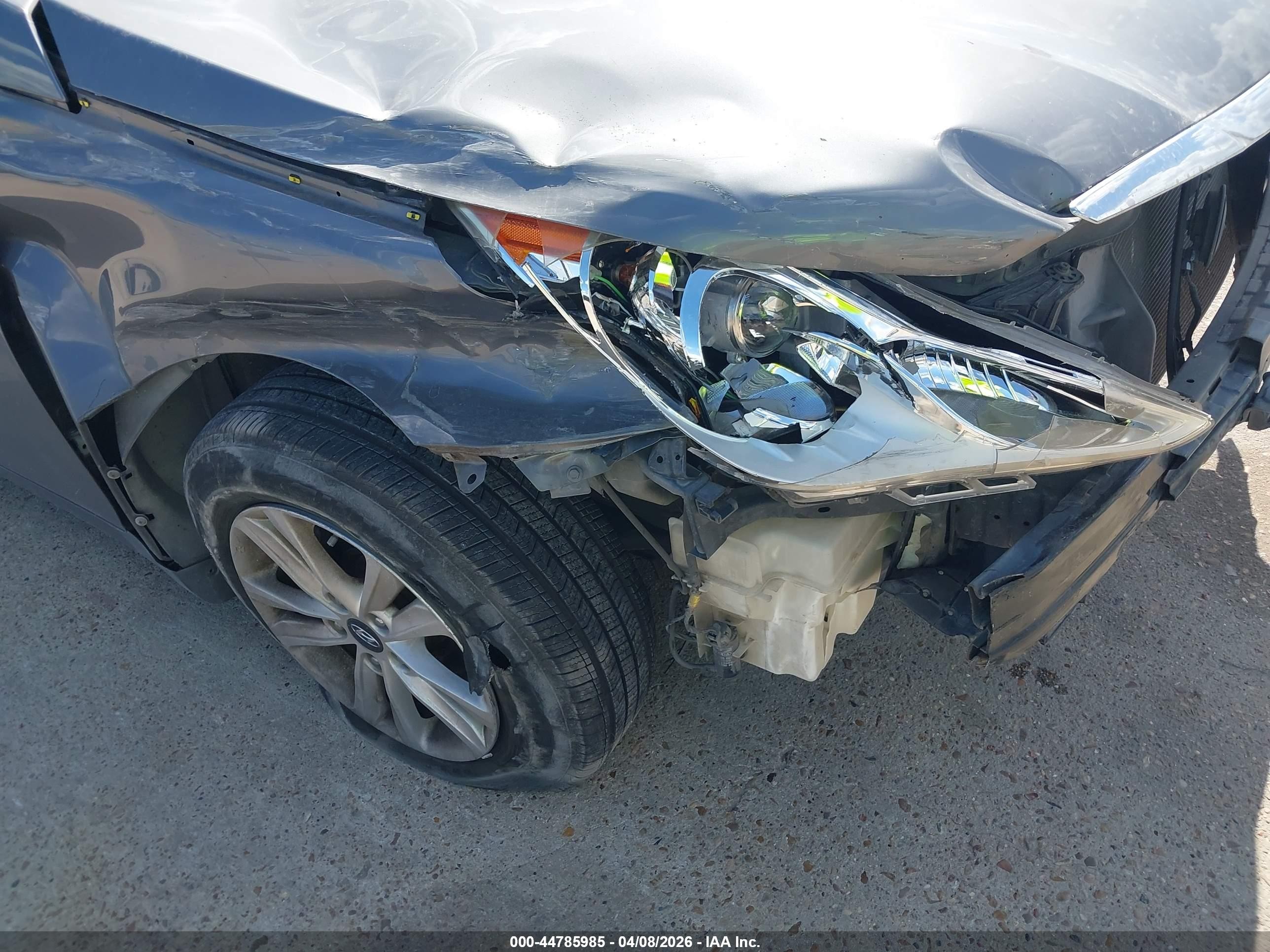 2011 Hyundai Sonata Gls Gray vin: 5NPEB4AC3BH108098