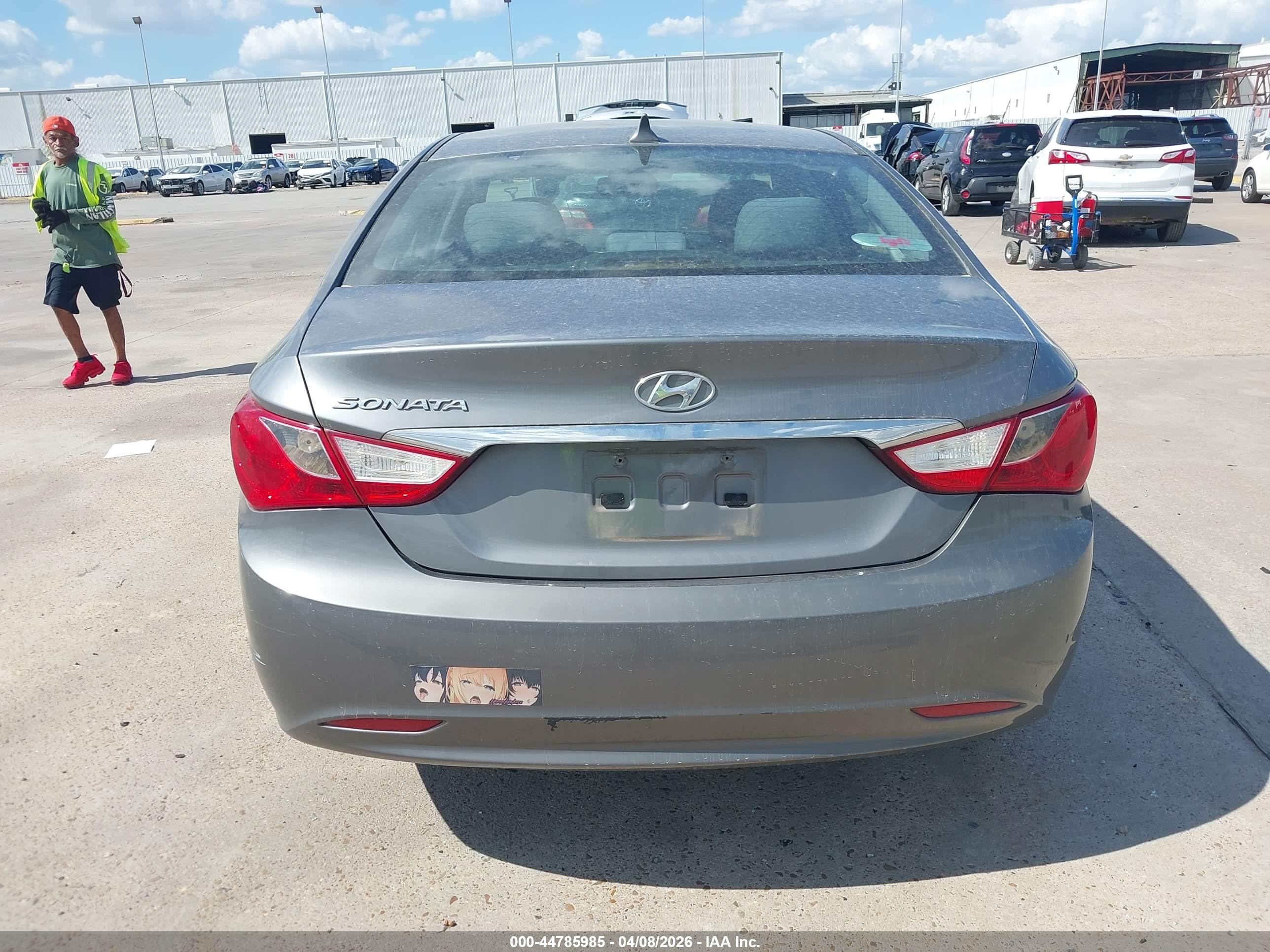 2011 Hyundai Sonata Gls Gray vin: 5NPEB4AC3BH108098