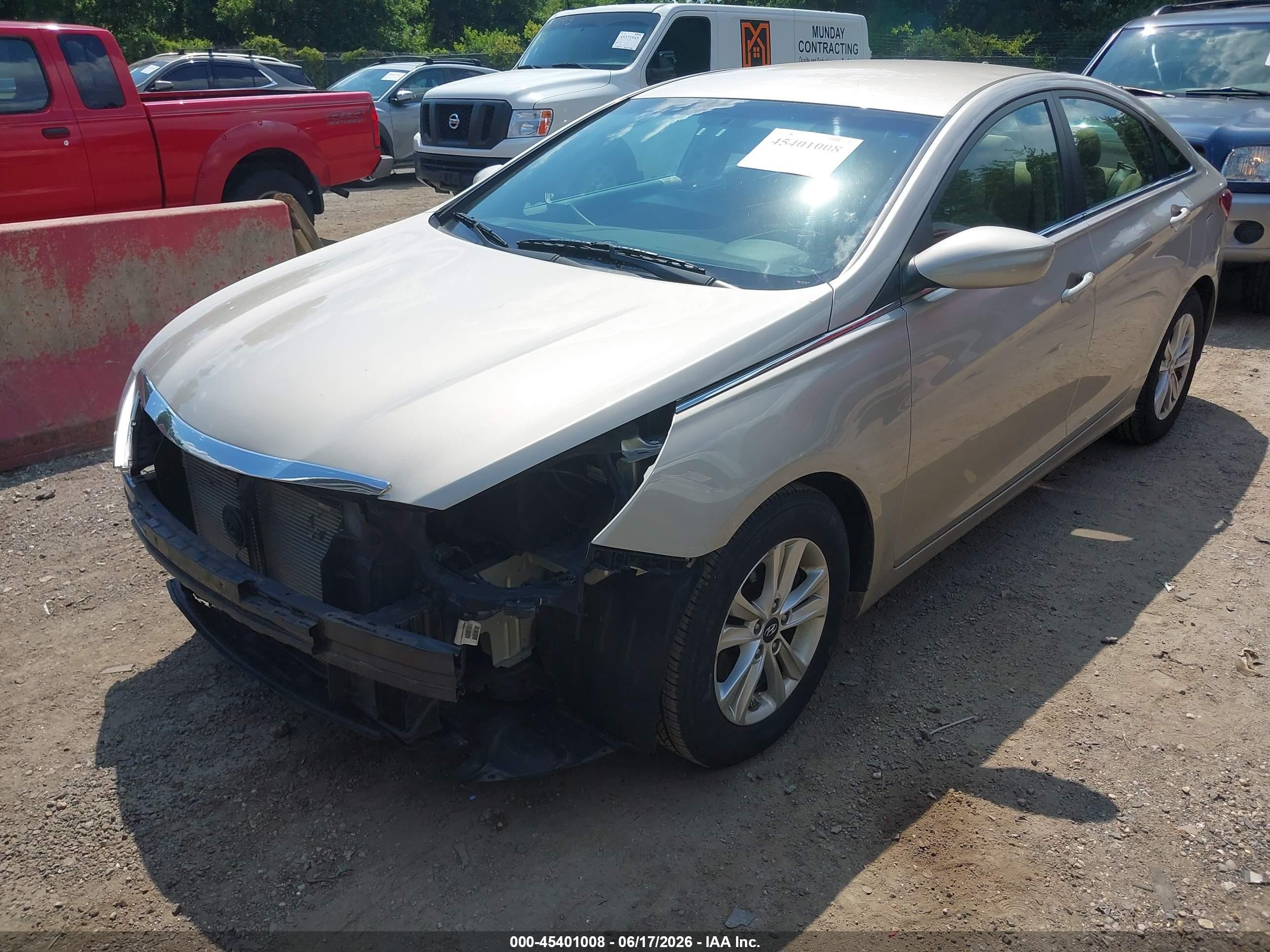 2011 Hyundai Sonata Gls Gold vin: 5NPEB4AC3BH109249