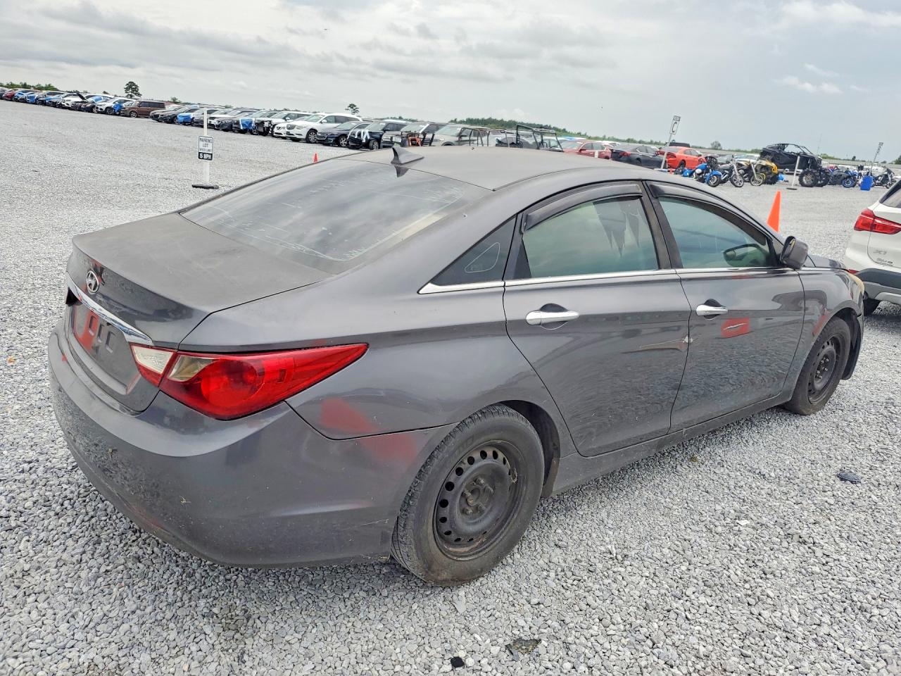 2011 Hyundai Sonata Gls Gray vin: 5NPEB4AC3BH119988