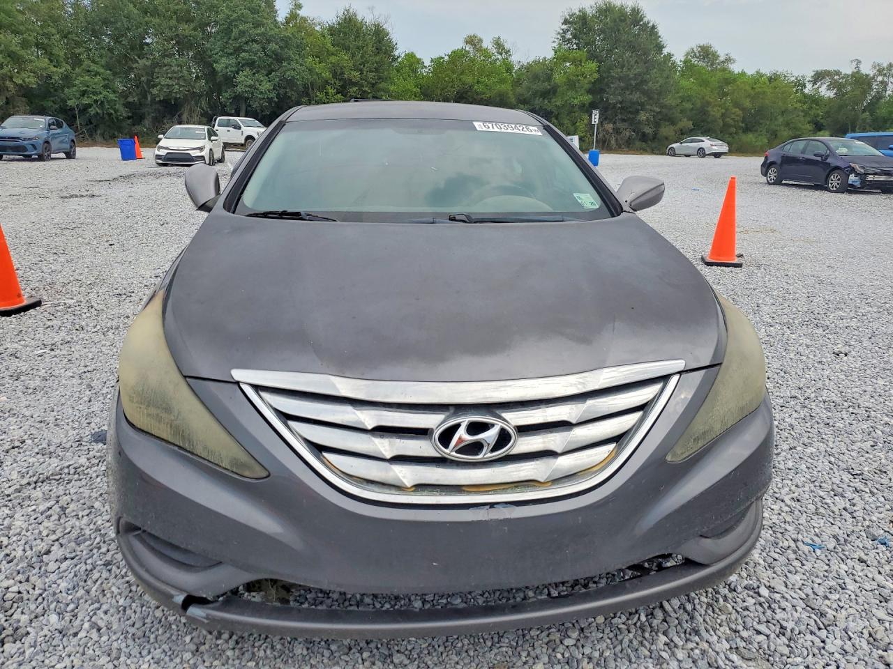 2011 Hyundai Sonata Gls Gray vin: 5NPEB4AC3BH119988