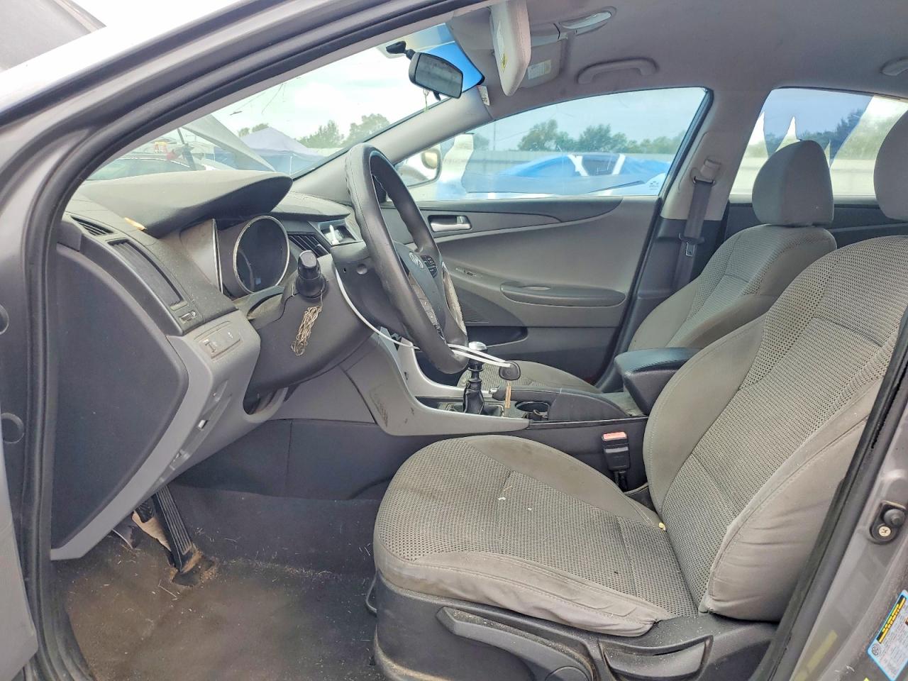 2011 Hyundai Sonata Gls Gray vin: 5NPEB4AC3BH119988