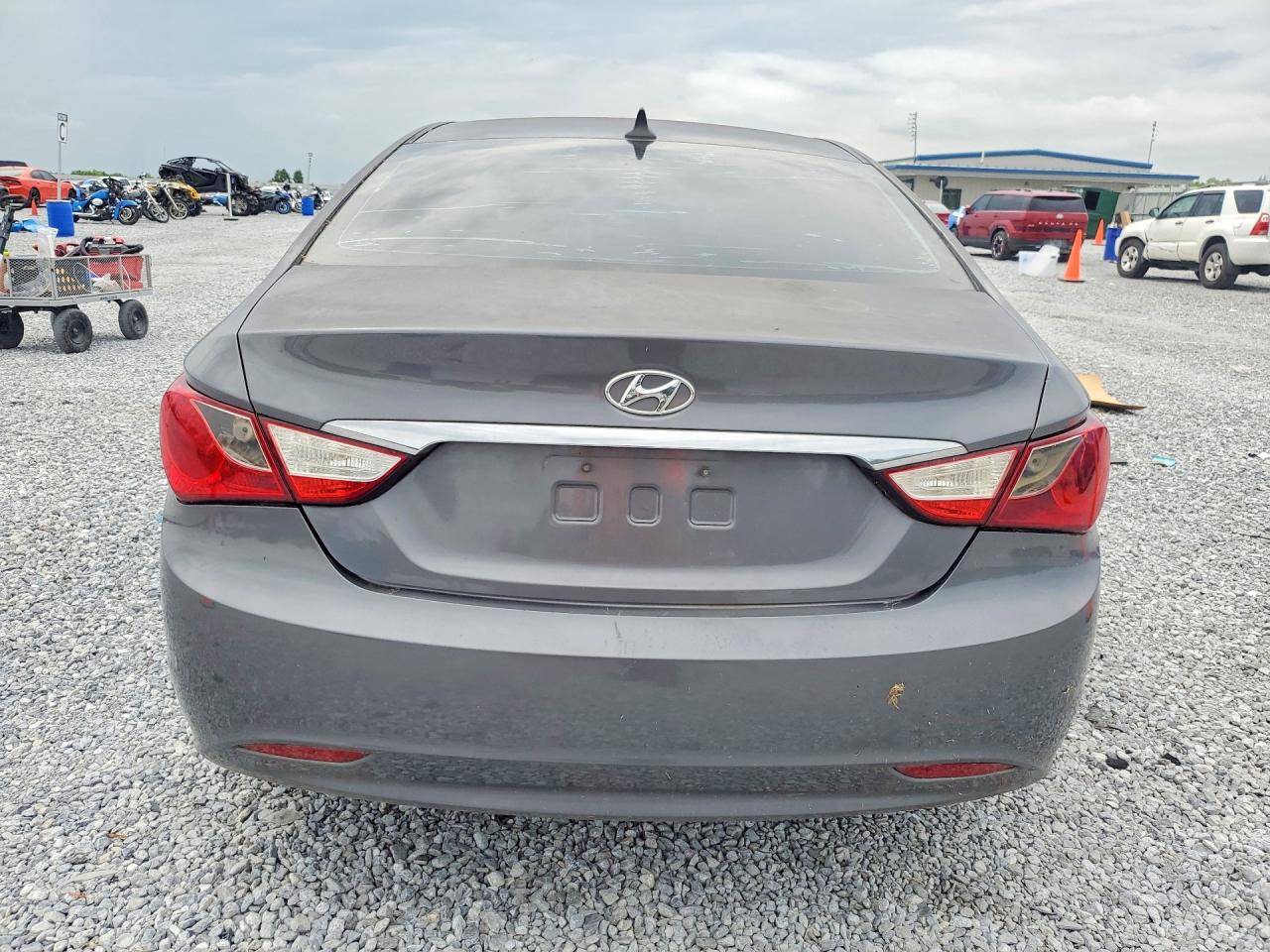 2011 Hyundai Sonata Gls Gray vin: 5NPEB4AC3BH119988