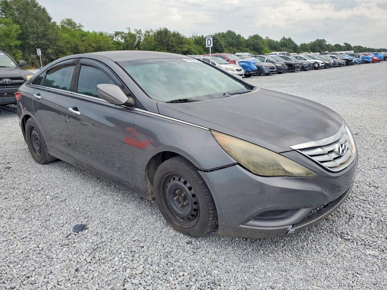 2011 Hyundai Sonata Gls Gray vin: 5NPEB4AC3BH119988