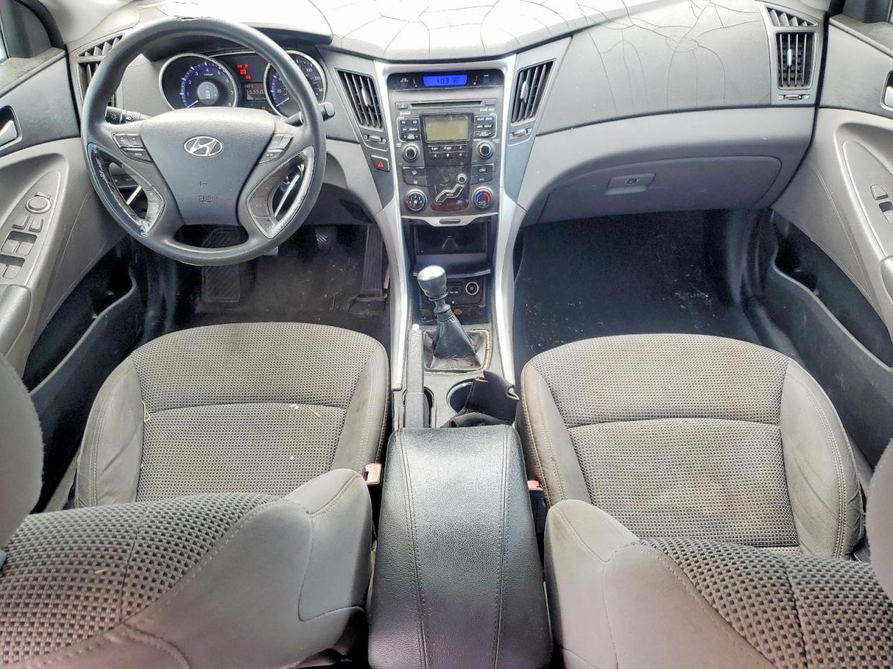 2011 Hyundai Sonata Gls Gray vin: 5NPEB4AC3BH119988