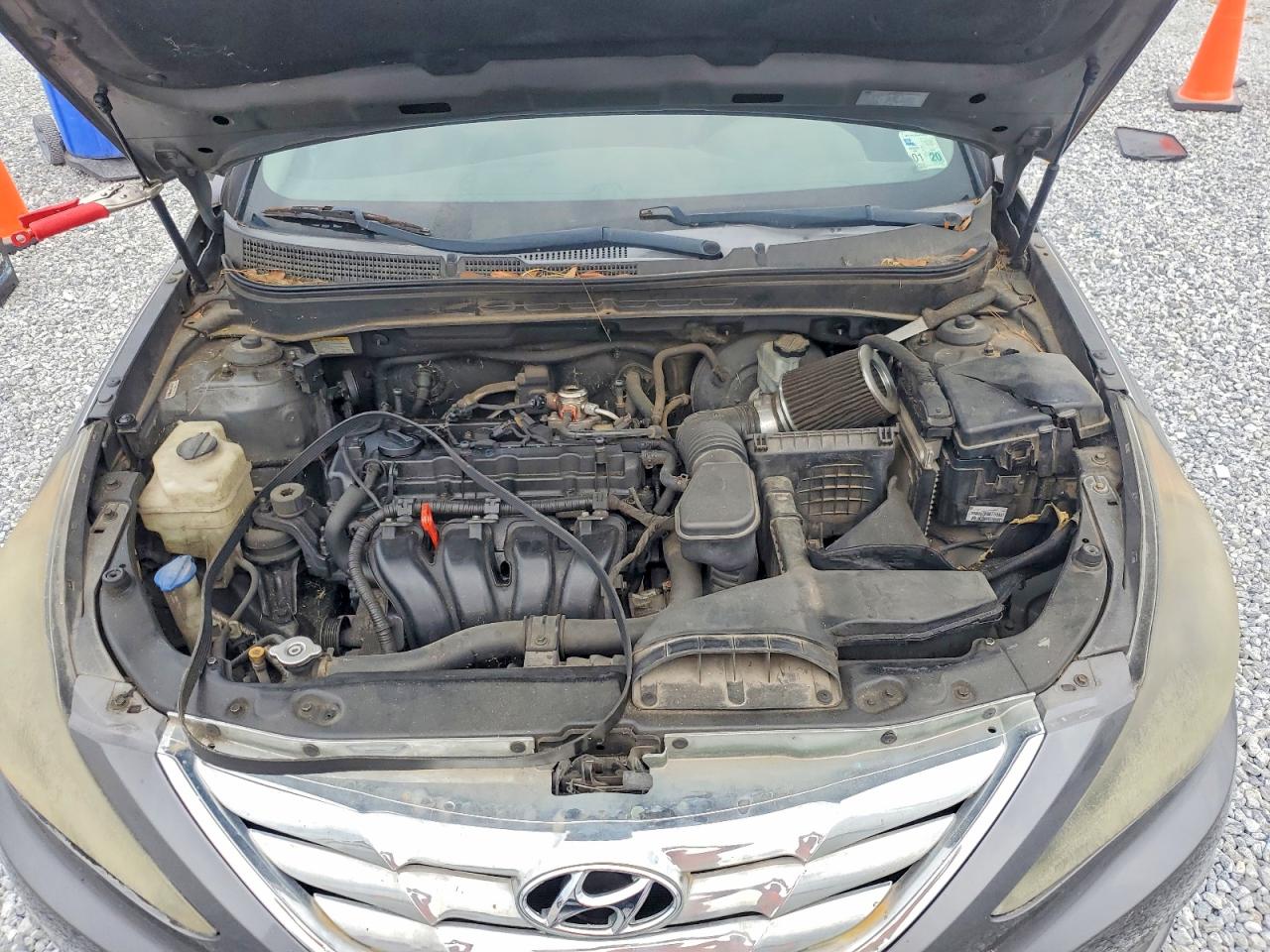 2011 Hyundai Sonata Gls Gray vin: 5NPEB4AC3BH119988