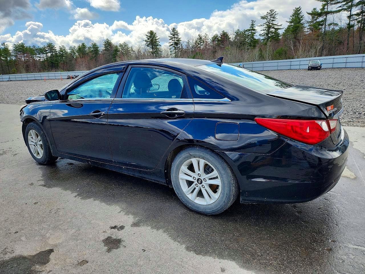 2011 Hyundai Sonata Gls Black vin: 5NPEB4AC3BH136550