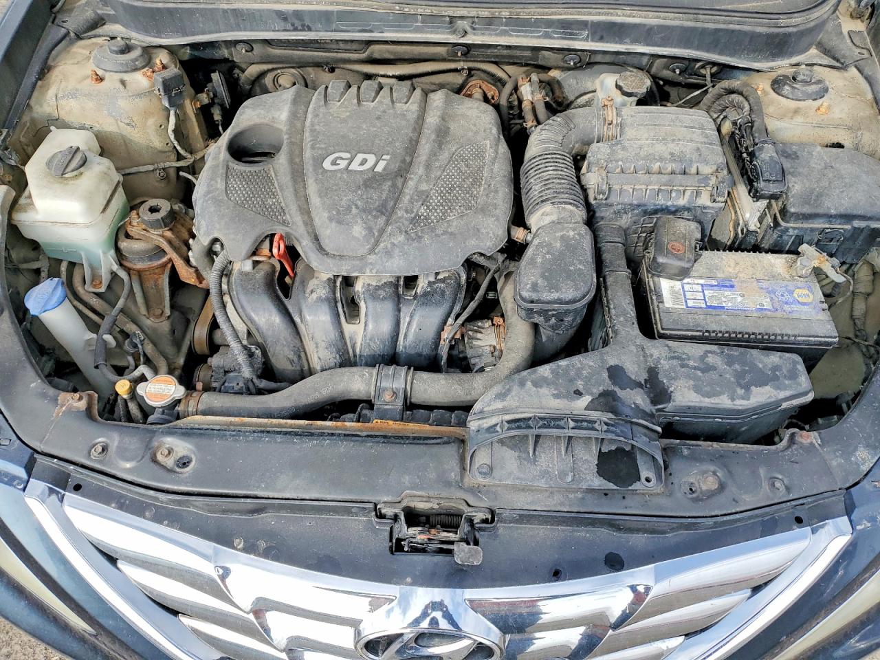 2011 Hyundai Sonata Gls Blue vin: 5NPEB4AC3BH142977