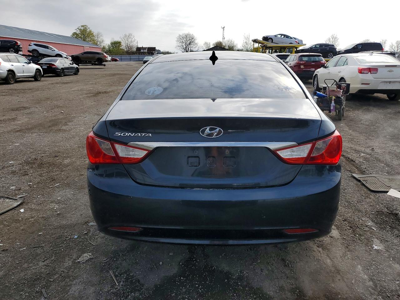 2011 Hyundai Sonata Gls Blue vin: 5NPEB4AC3BH142977