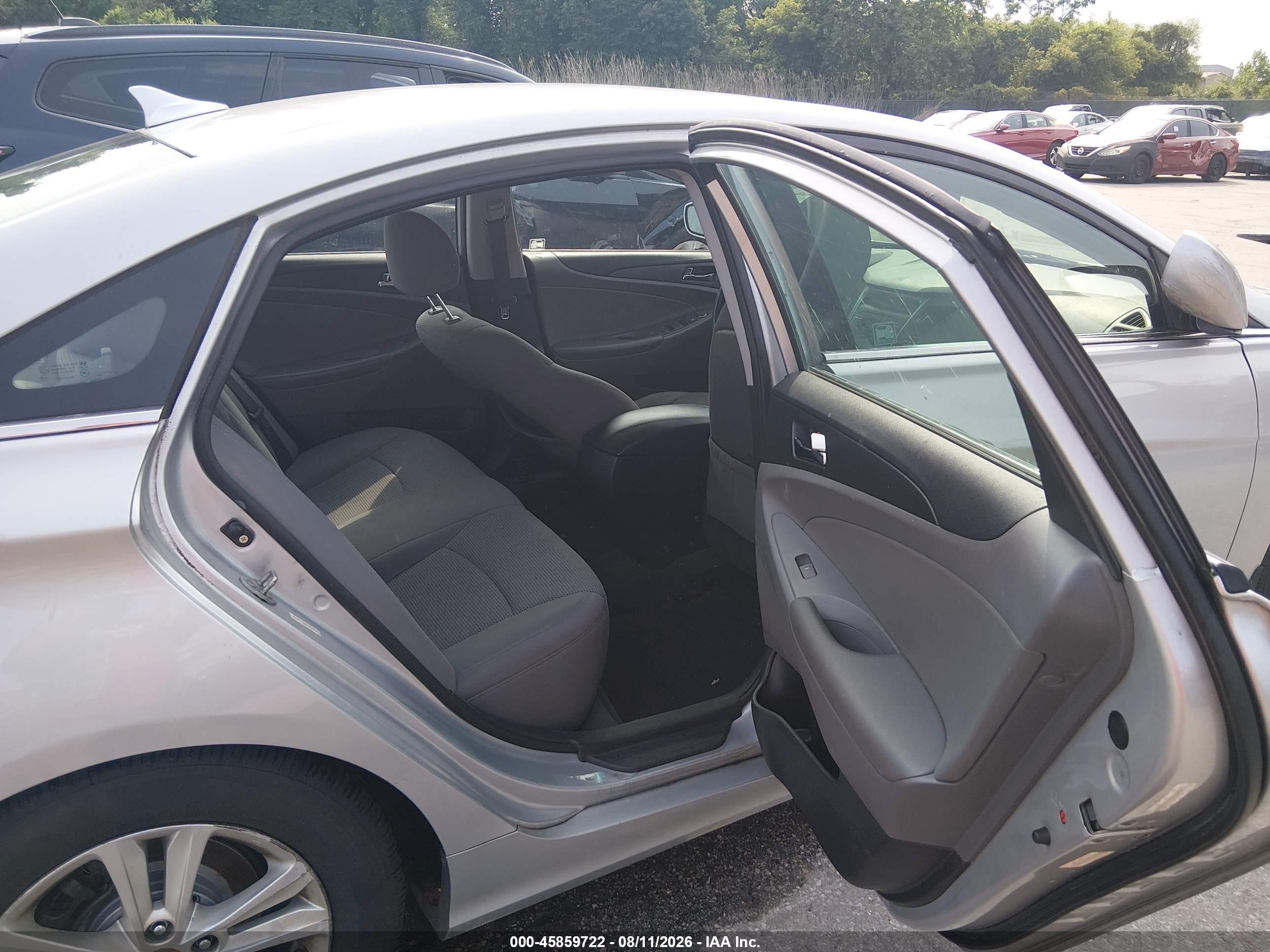 2011 Hyundai Sonata Gls Silver vin: 5NPEB4AC3BH149251