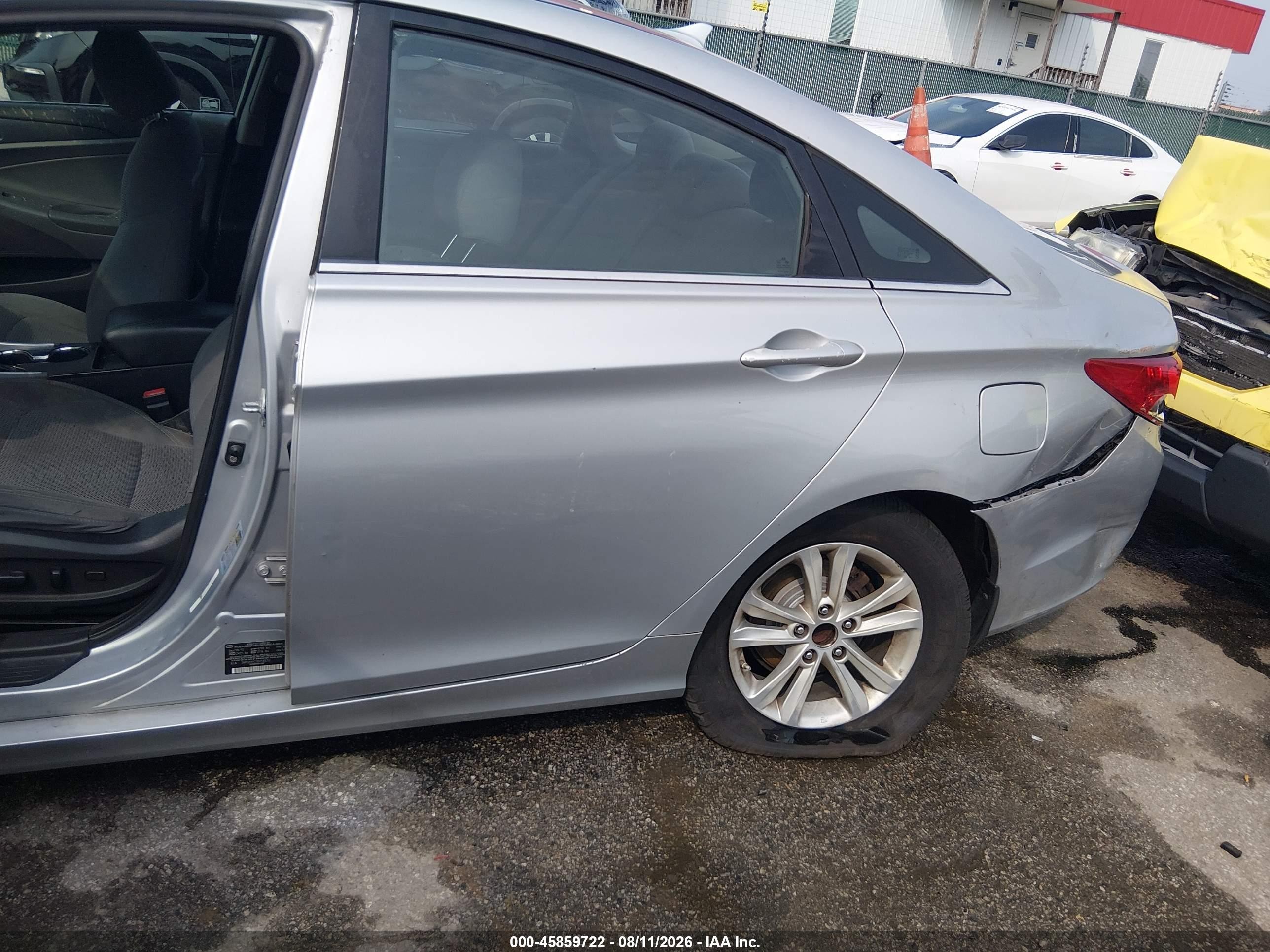 2011 Hyundai Sonata Gls Silver vin: 5NPEB4AC3BH149251