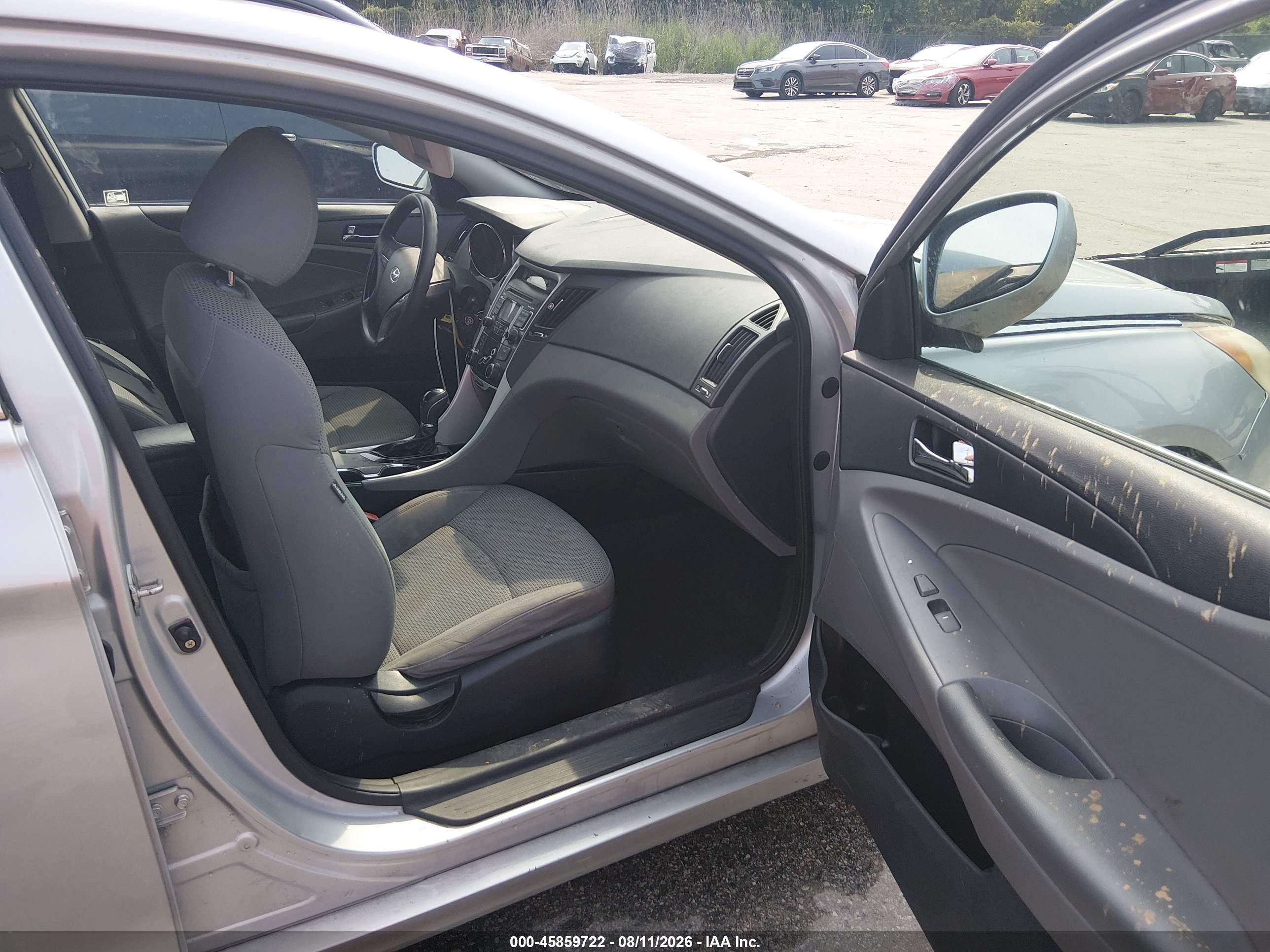 2011 Hyundai Sonata Gls Silver vin: 5NPEB4AC3BH149251