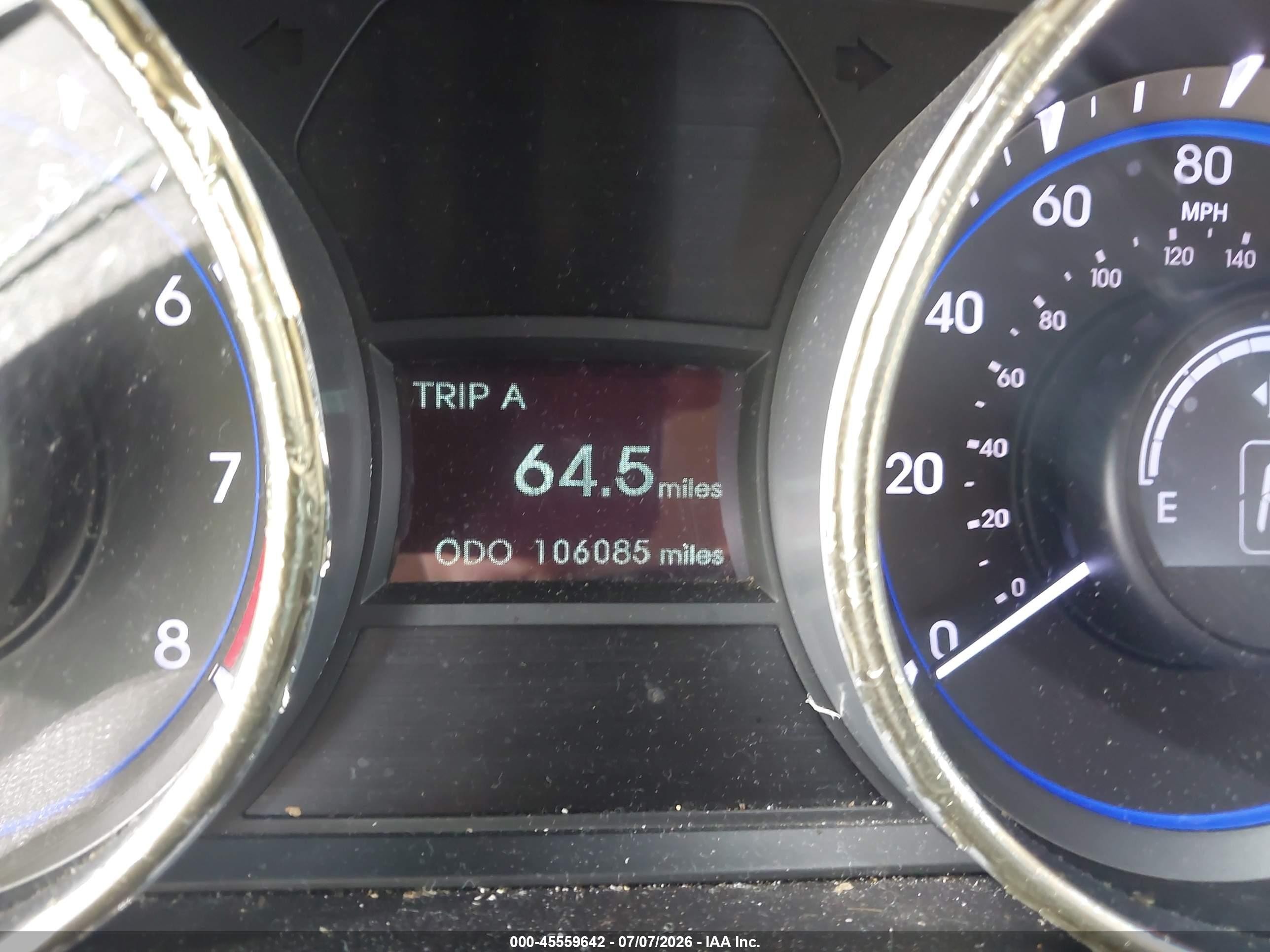 2011 Hyundai Sonata Gls Blue vin: 5NPEB4AC3BH149993