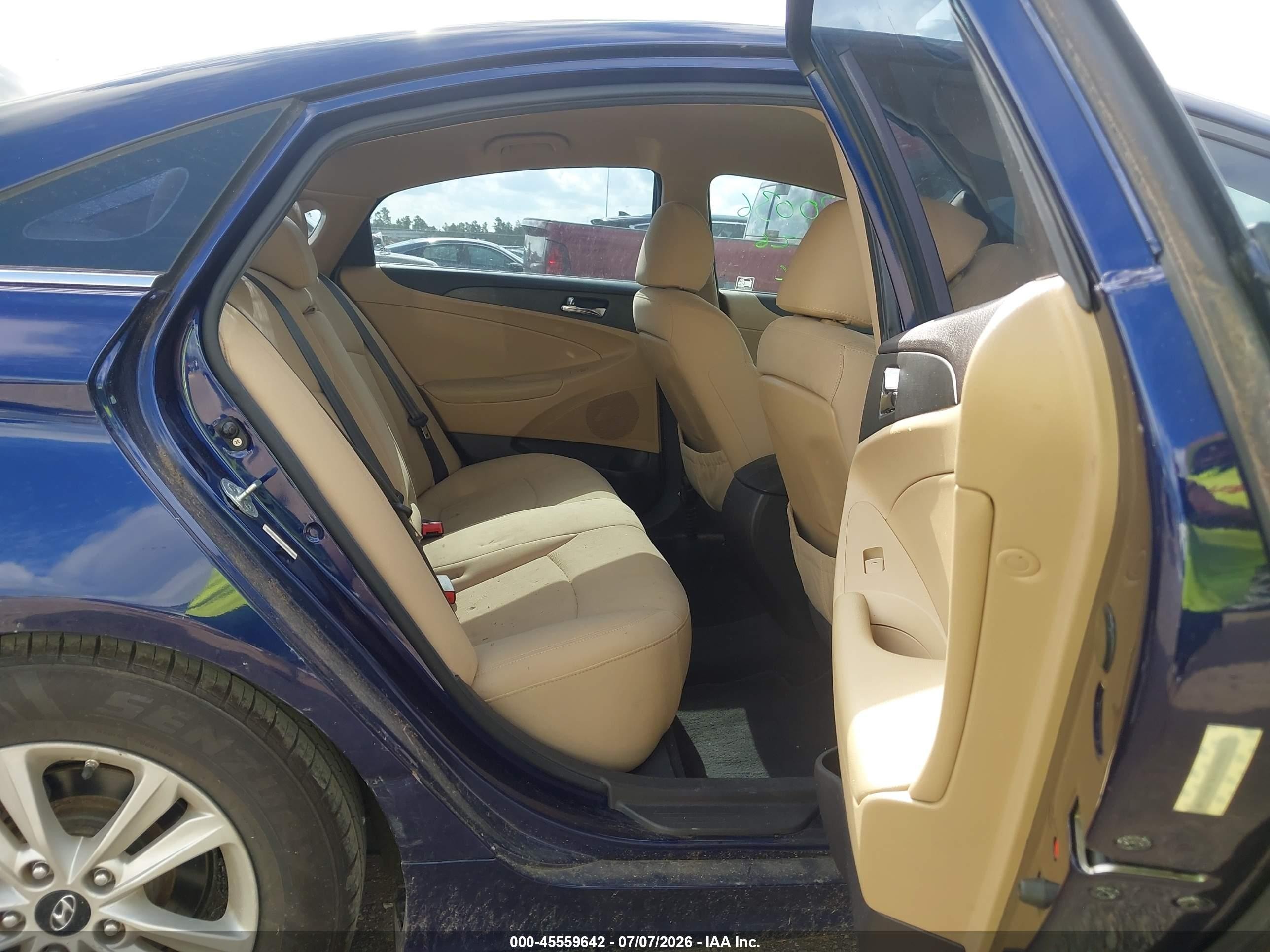 2011 Hyundai Sonata Gls Blue vin: 5NPEB4AC3BH149993