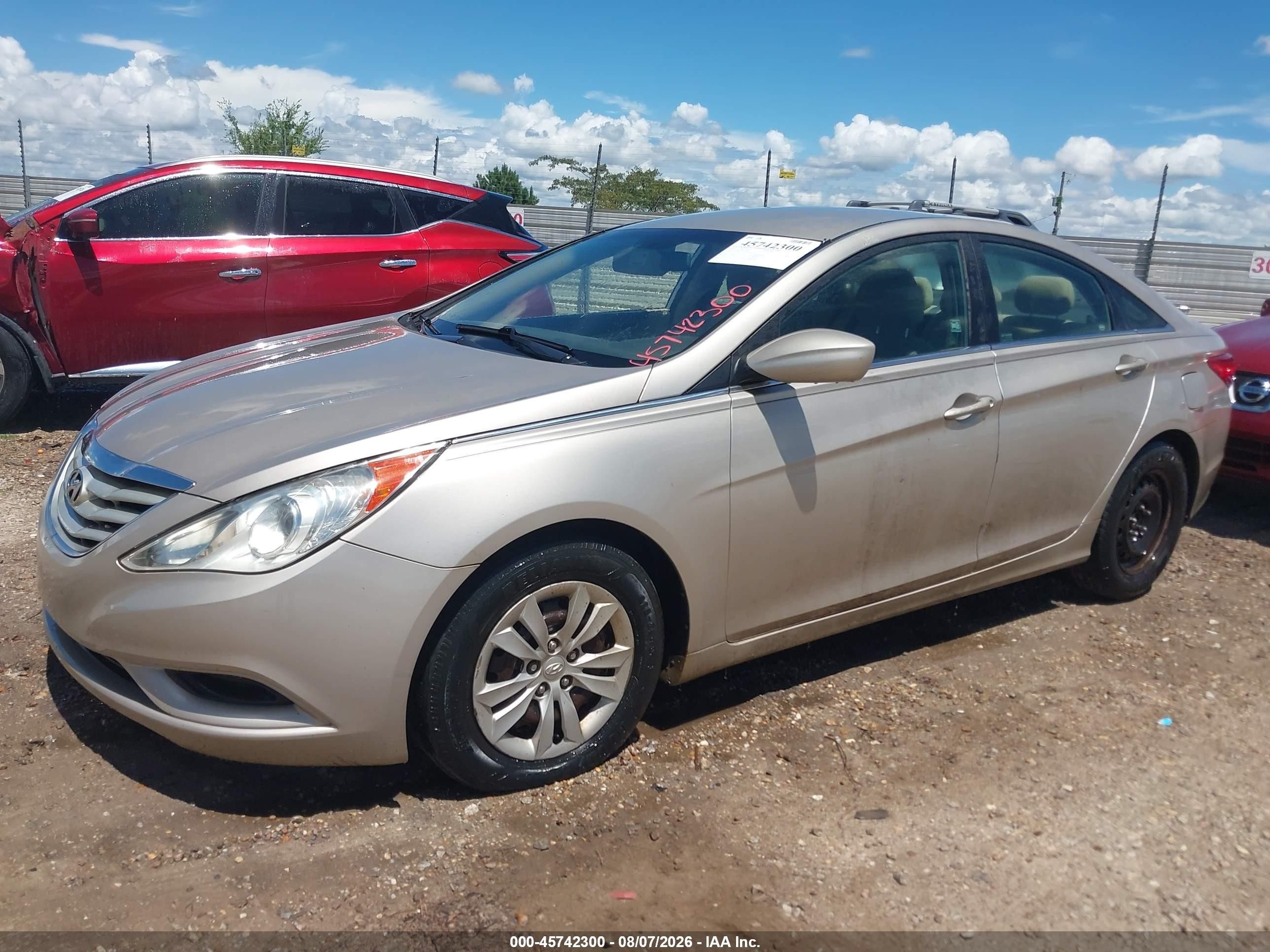 2011 Hyundai Sonata Gls Tan vin: 5NPEB4AC3BH154949