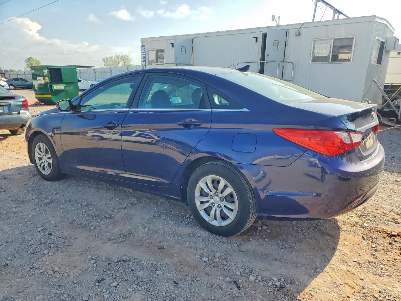 2011 Hyundai Sonata Gls Blue vin: 5NPEB4AC3BH165224
