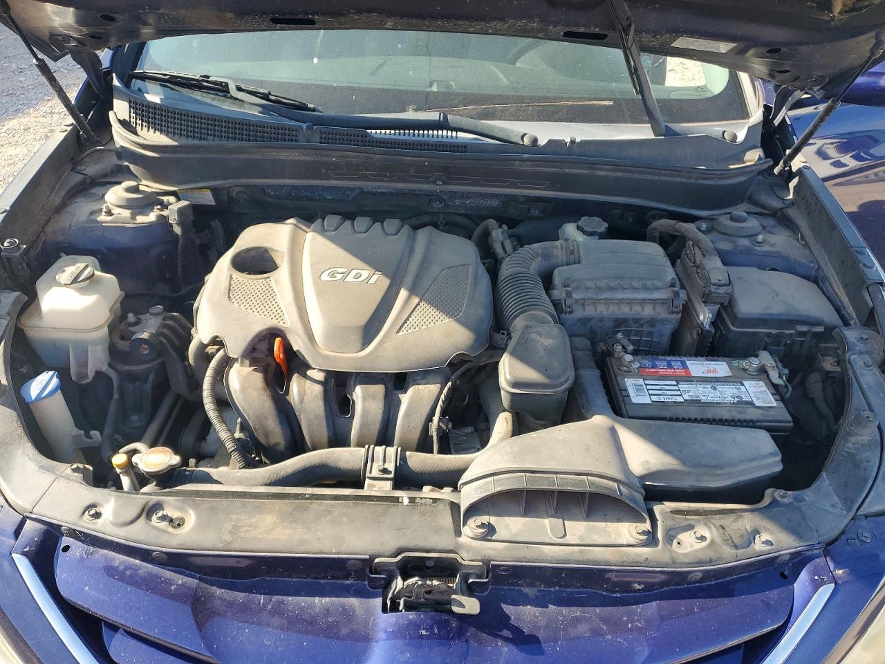 2011 Hyundai Sonata Gls Blue vin: 5NPEB4AC3BH165224