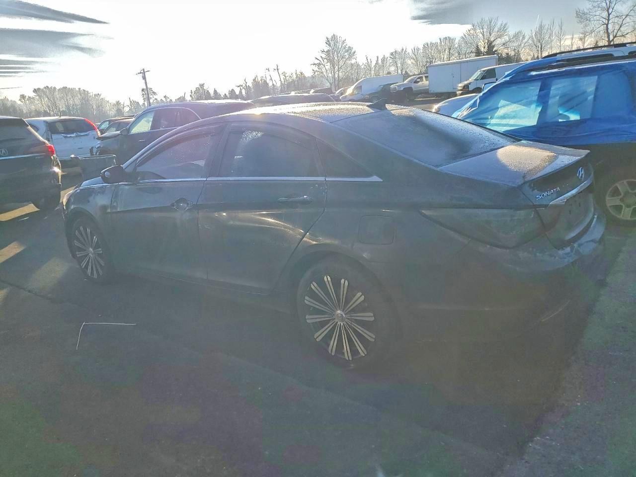 2011 Hyundai Sonata Gls Black vin: 5NPEB4AC3BH166874