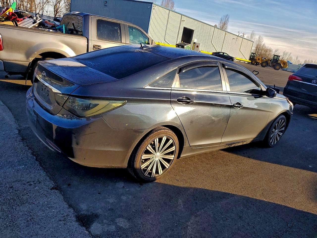 2011 Hyundai Sonata Gls Black vin: 5NPEB4AC3BH166874