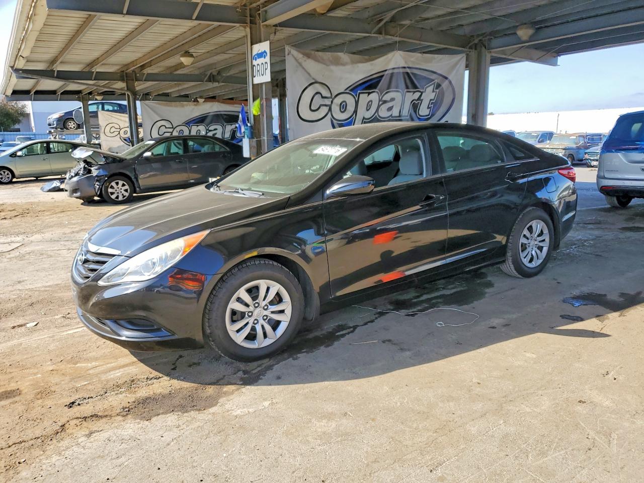 2011 Hyundai Sonata Gls Black vin: 5NPEB4AC3BH173470