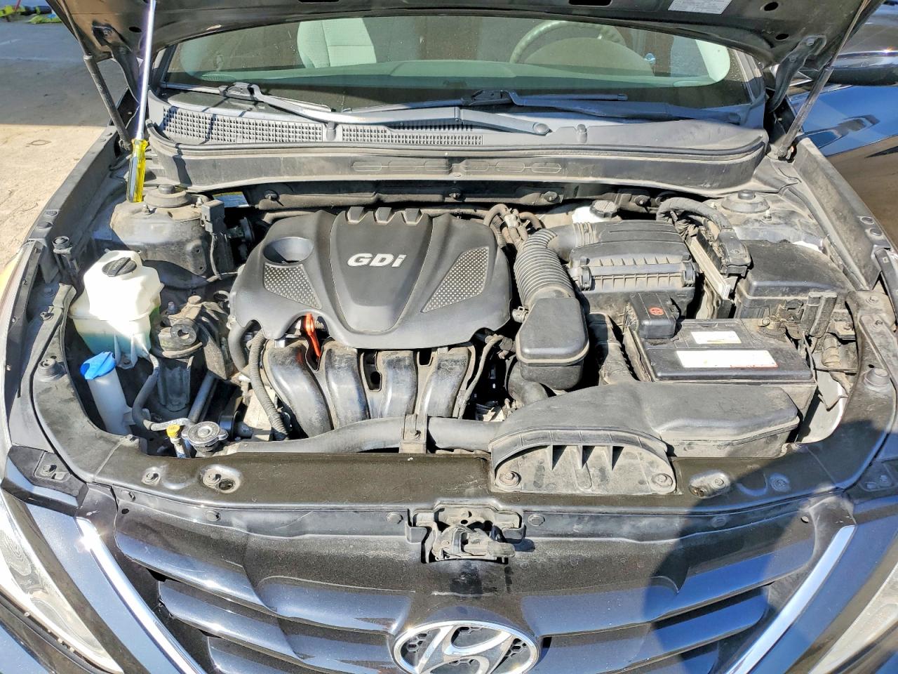 2011 Hyundai Sonata Gls Черный vin: 5NPEB4AC3BH173470