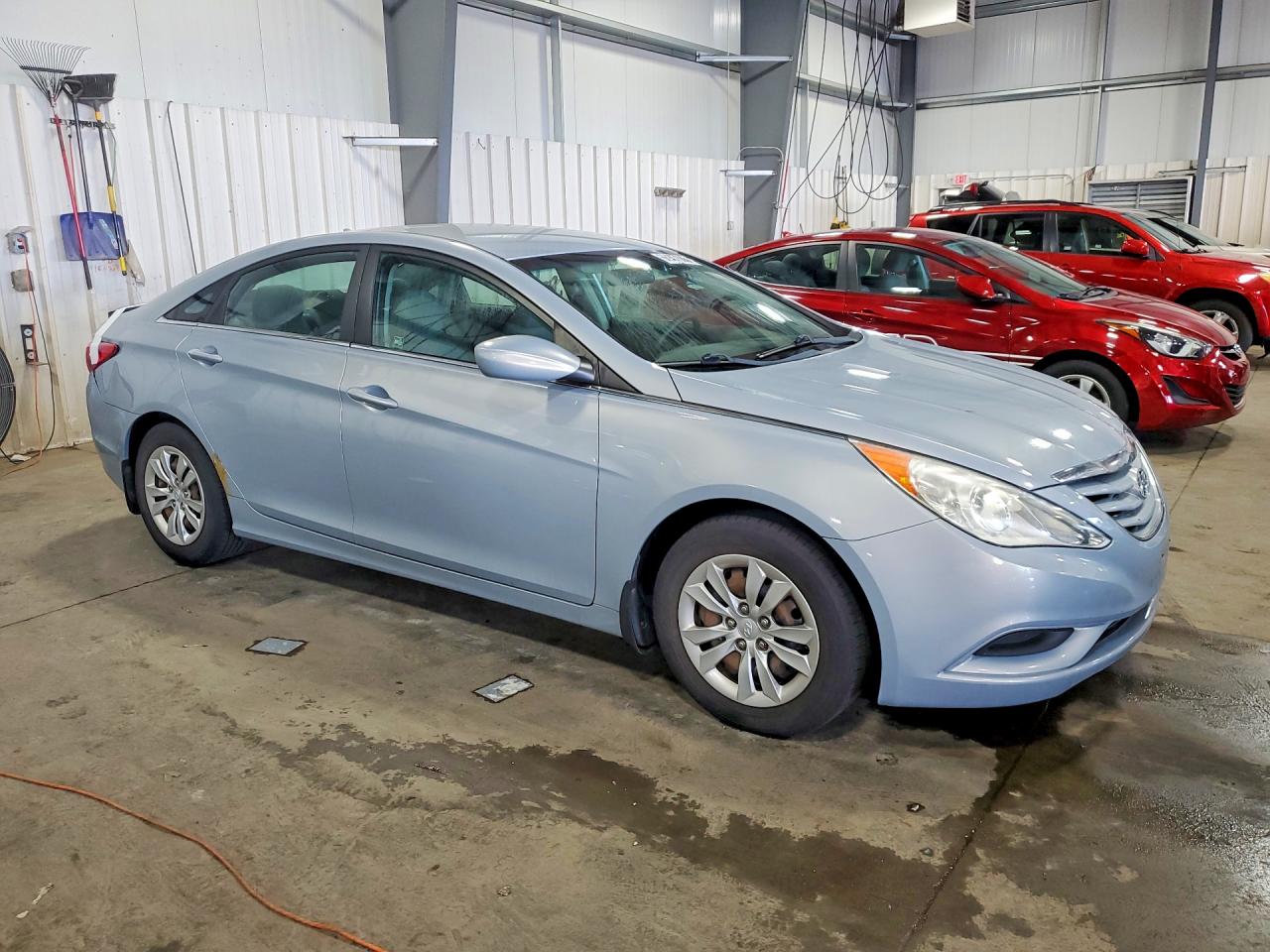 2011 Hyundai Sonata Gls Silver vin: 5NPEB4AC3BH173825