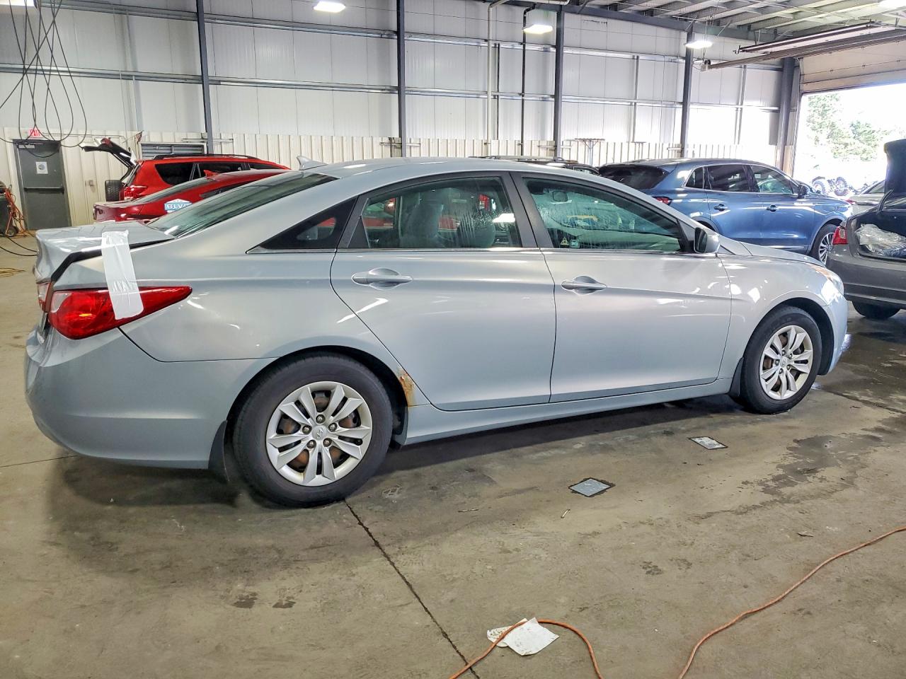 2011 Hyundai Sonata Gls Silver vin: 5NPEB4AC3BH173825
