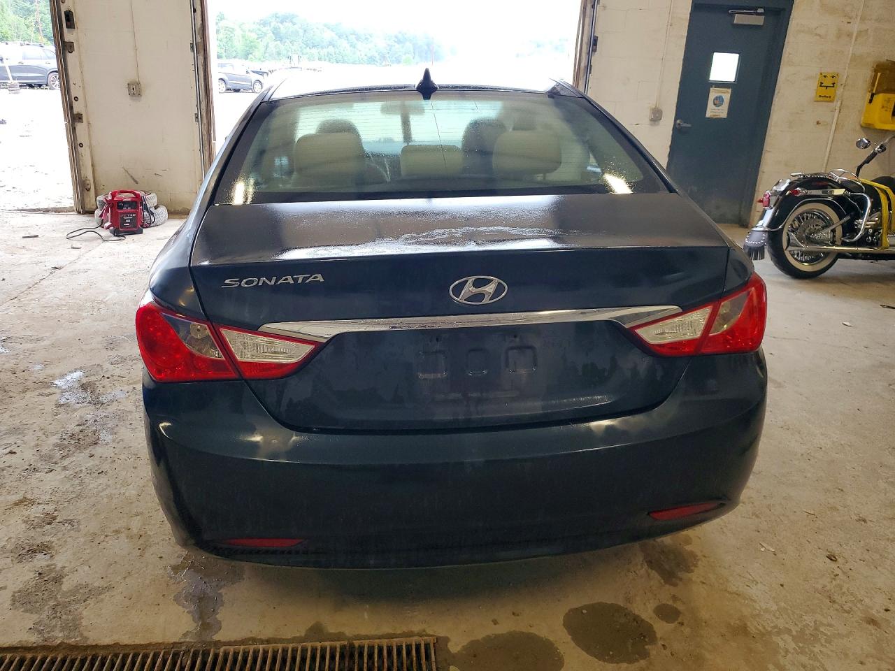 2011 Hyundai Sonata Gls Blue vin: 5NPEB4AC3BH180998