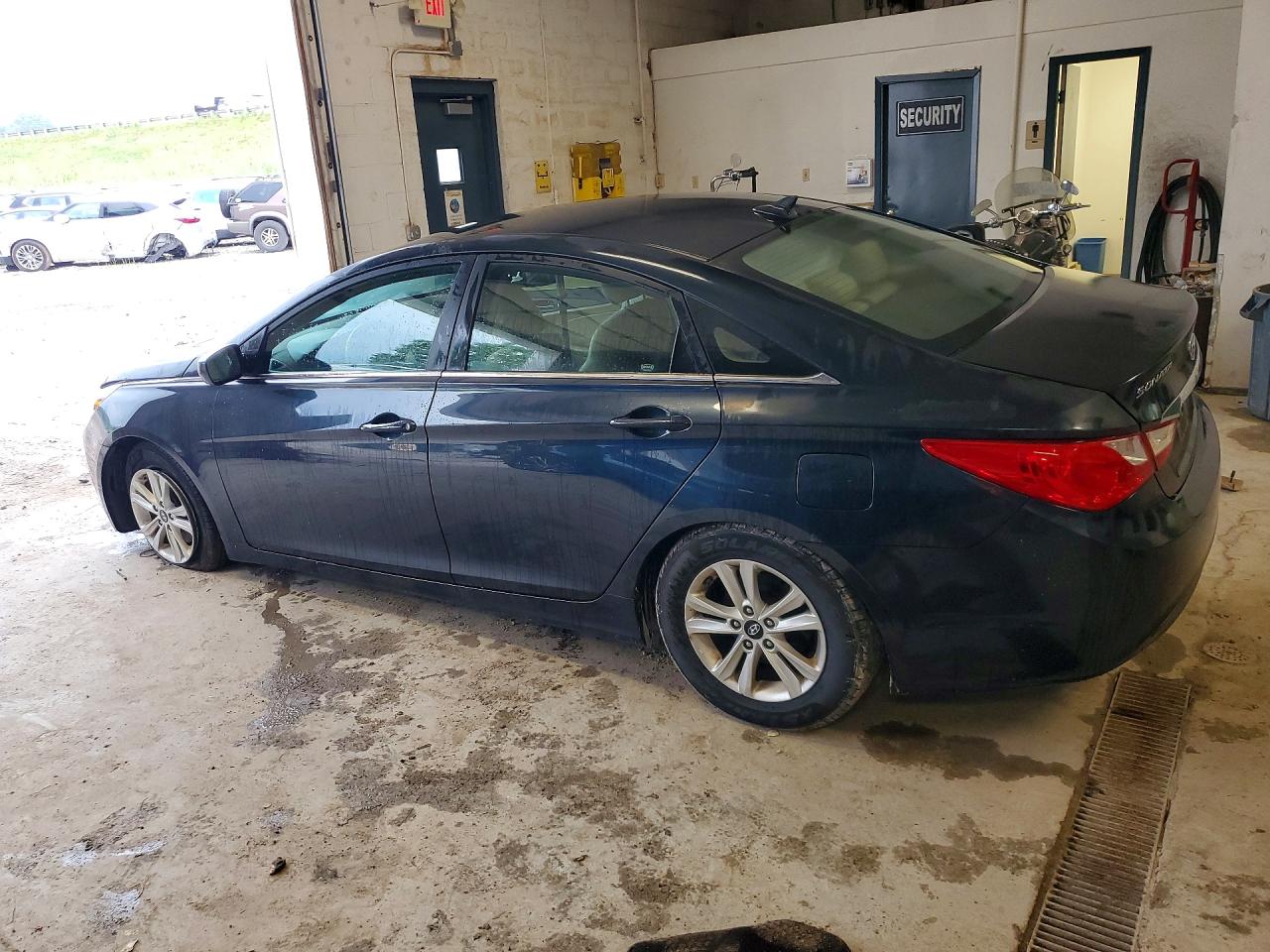 2011 Hyundai Sonata Gls Blue vin: 5NPEB4AC3BH180998