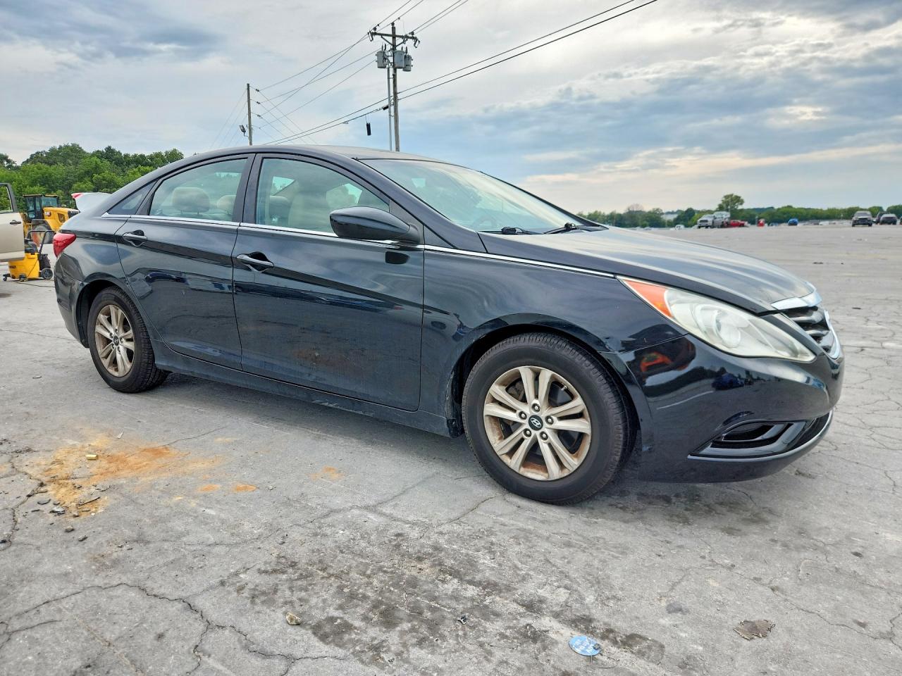 2011 Hyundai Sonata Gls Черный vin: 5NPEB4AC3BH186008