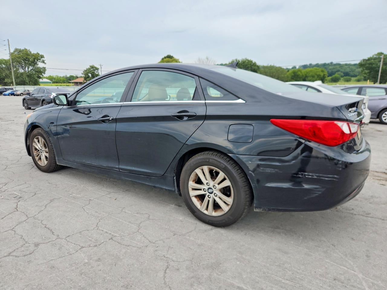 2011 Hyundai Sonata Gls Черный vin: 5NPEB4AC3BH186008