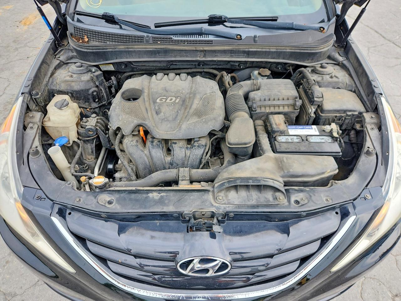 2011 Hyundai Sonata Gls Черный vin: 5NPEB4AC3BH186008