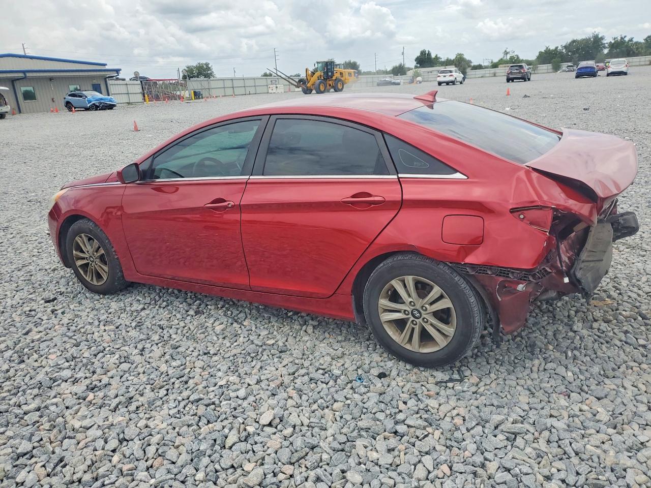 2011 Hyundai Sonata Gls Burgundy vin: 5NPEB4AC3BH190463