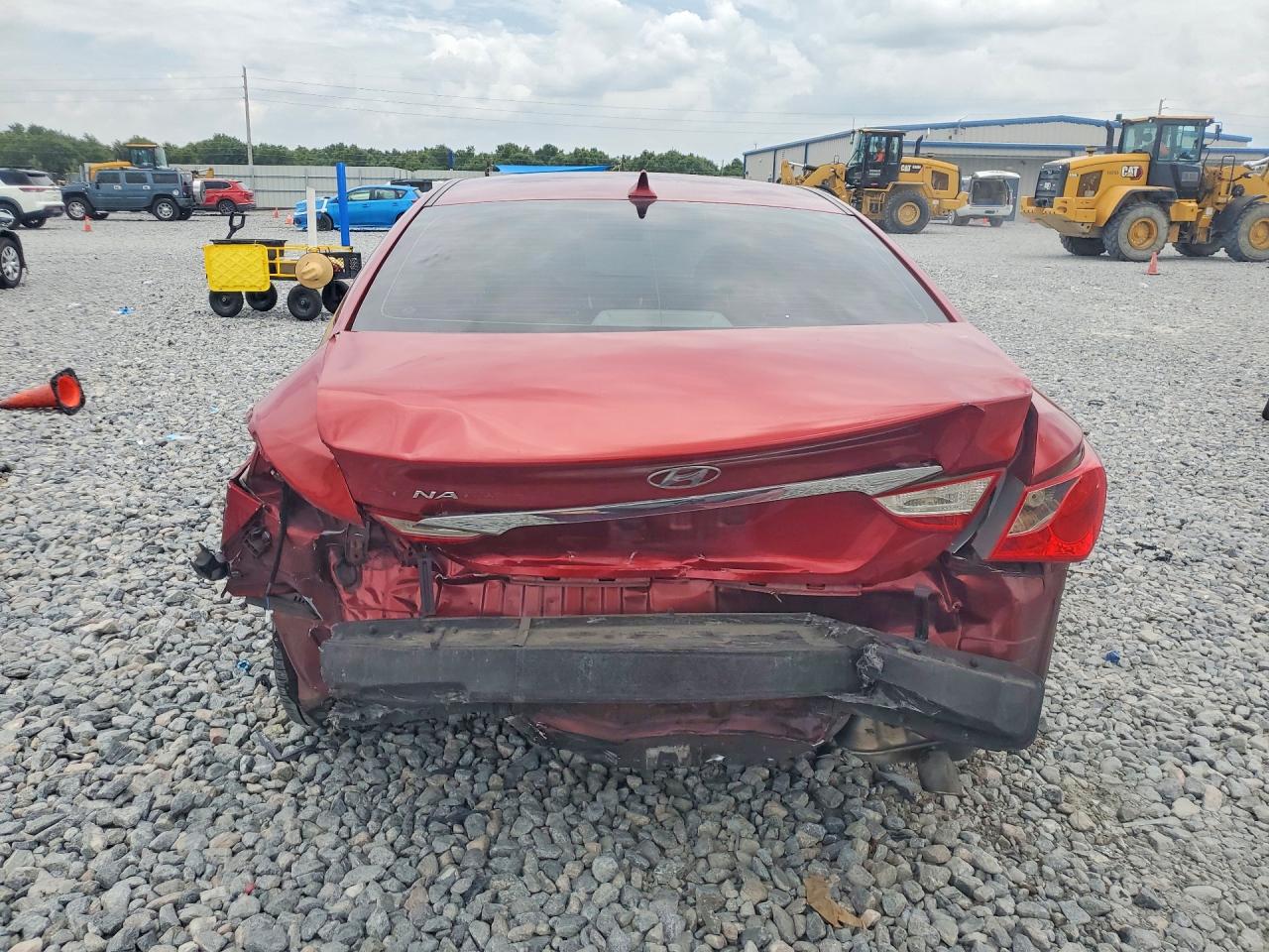 2011 Hyundai Sonata Gls Burgundy vin: 5NPEB4AC3BH190463