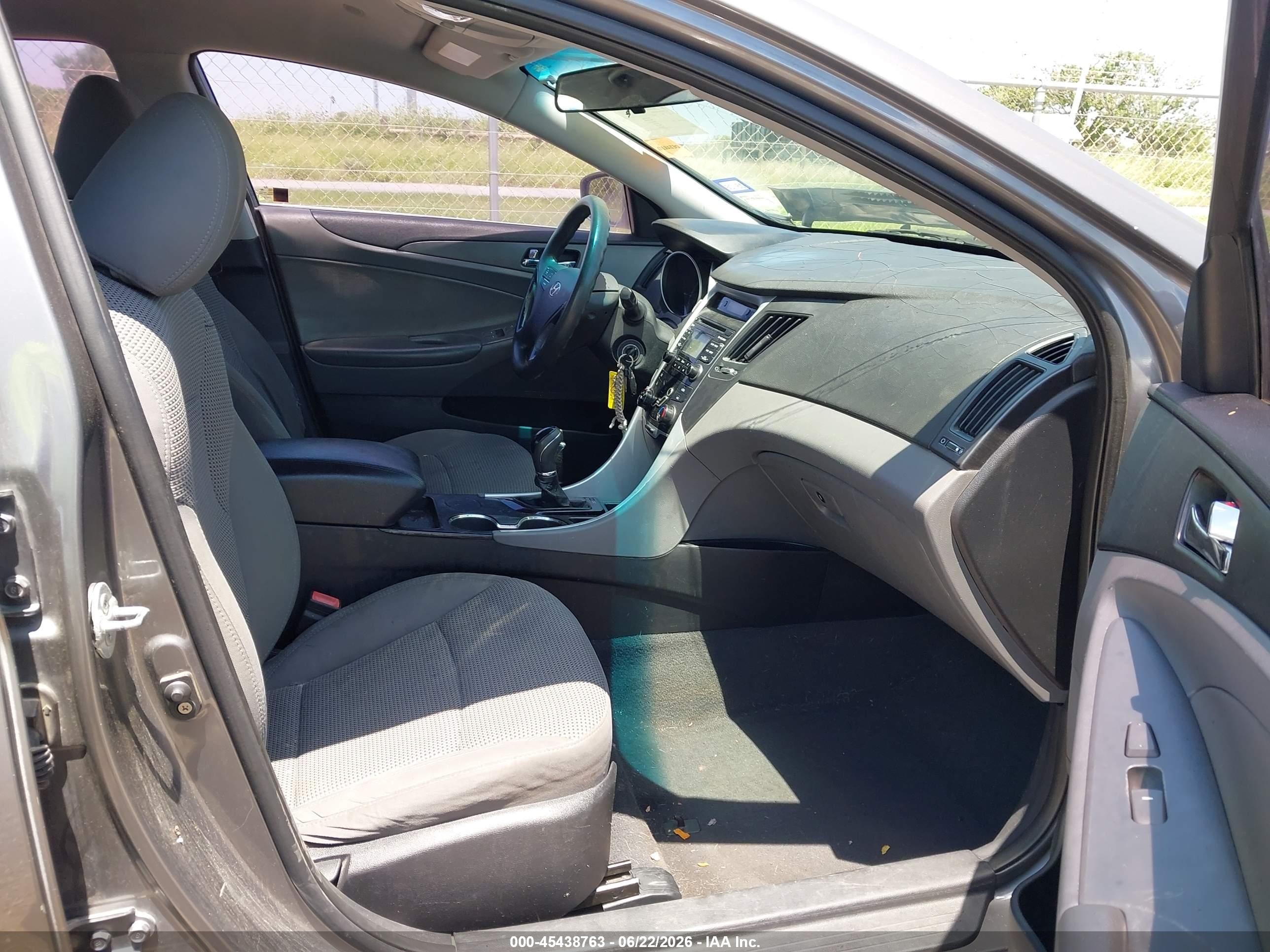 2011 Hyundai Sonata Gls Gray vin: 5NPEB4AC3BH193007