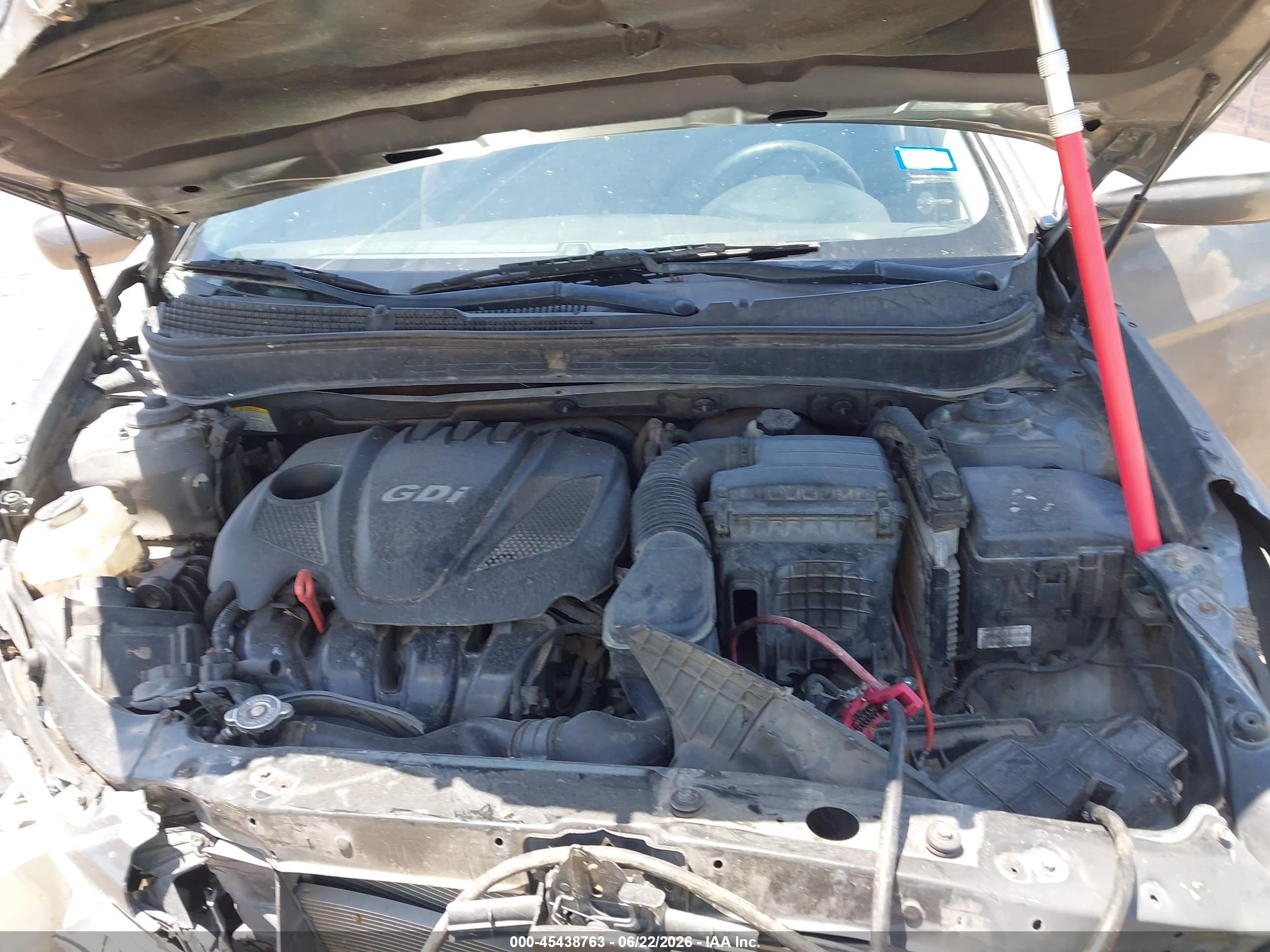 2011 Hyundai Sonata Gls Gray vin: 5NPEB4AC3BH193007