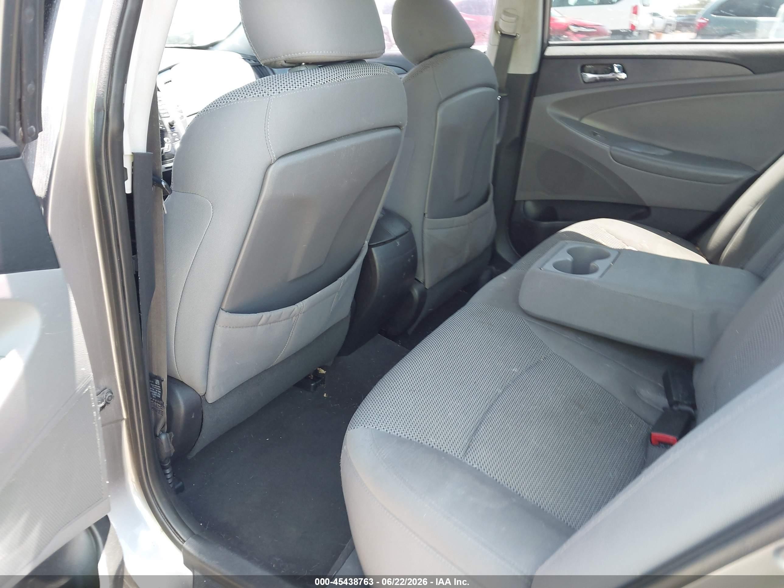 2011 Hyundai Sonata Gls Gray vin: 5NPEB4AC3BH193007