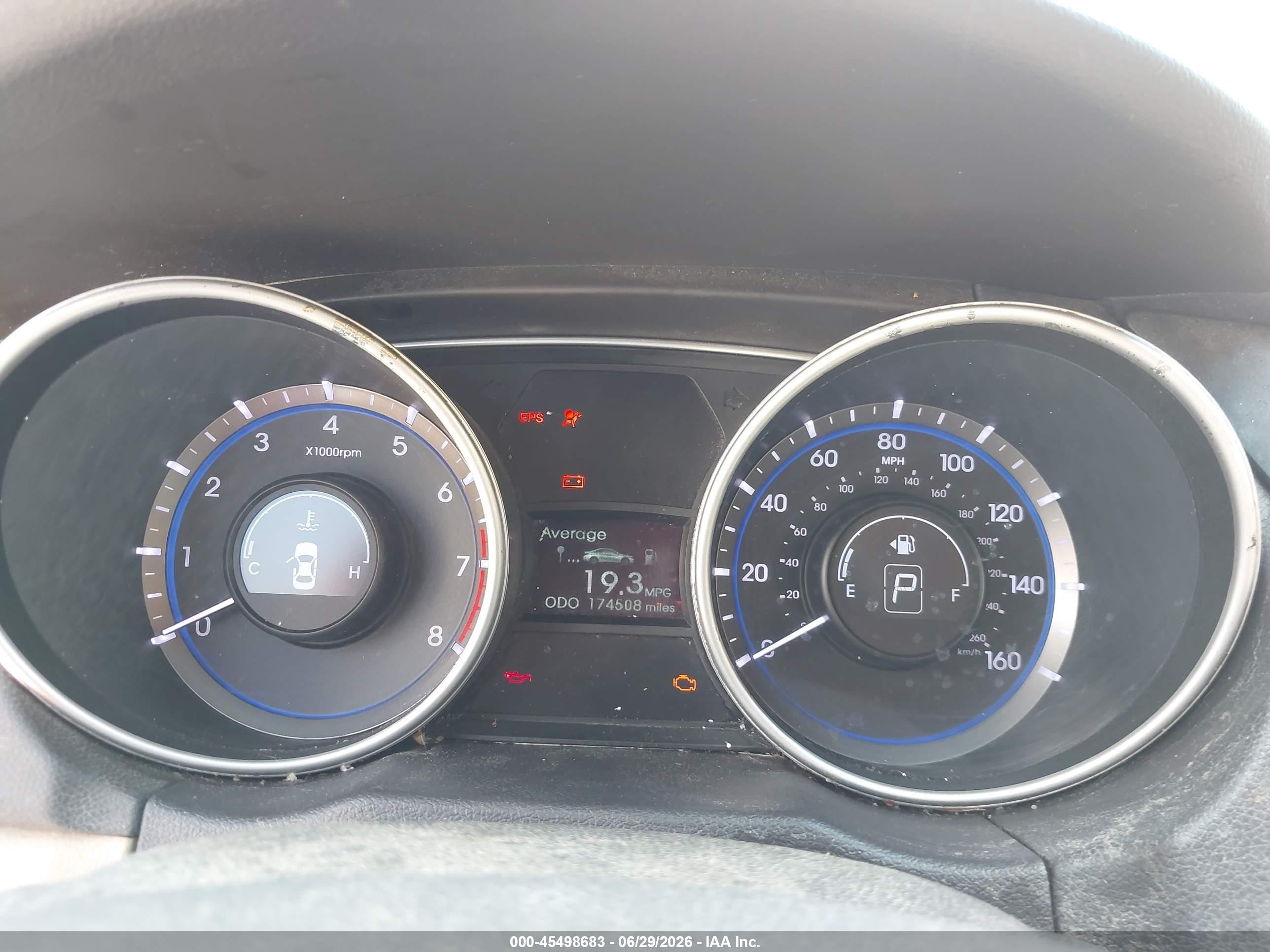 2011 Hyundai Sonata Gls Red vin: 5NPEB4AC3BH196327