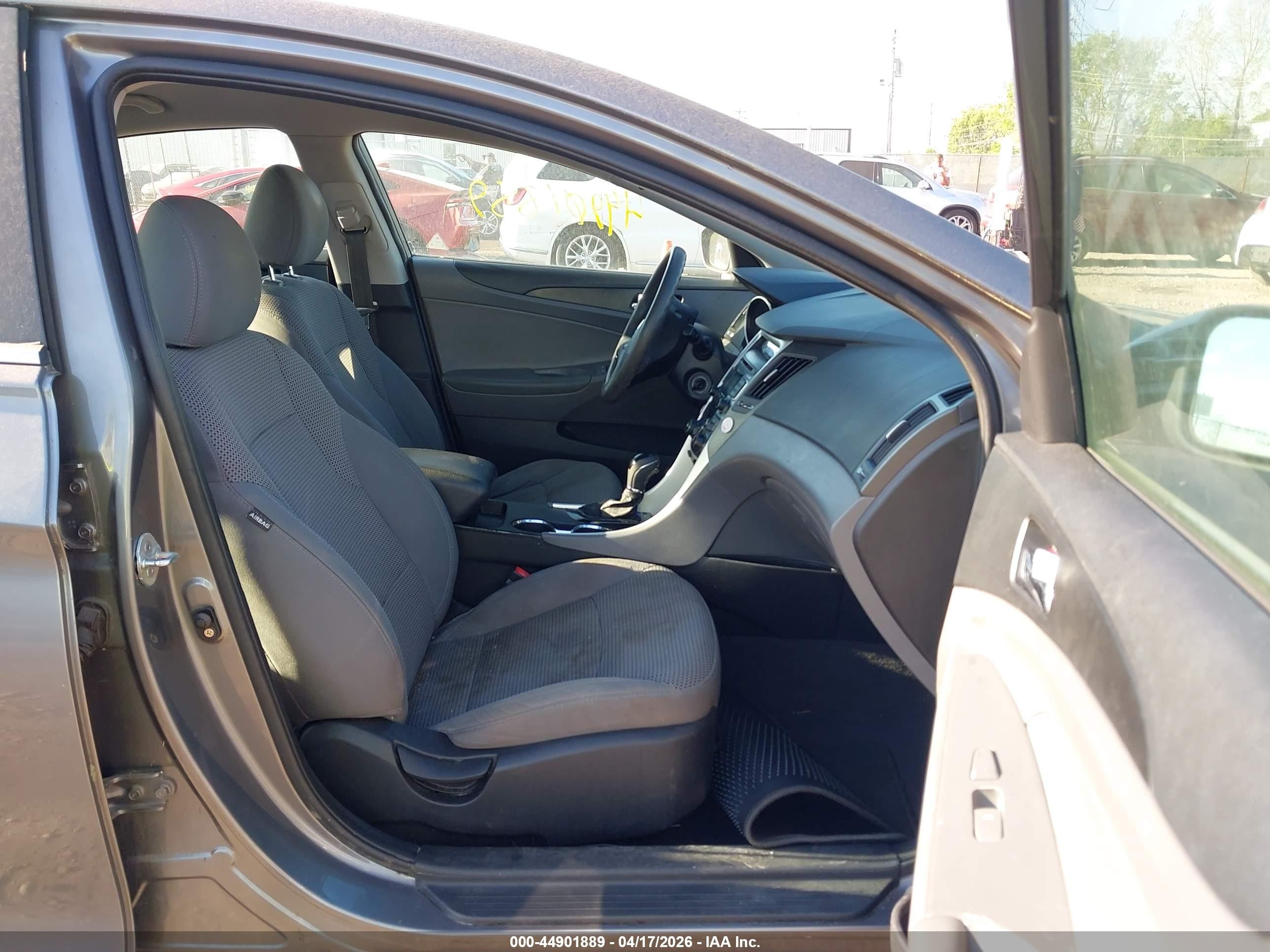 2011 Hyundai Sonata Gls Gray vin: 5NPEB4AC3BH197834