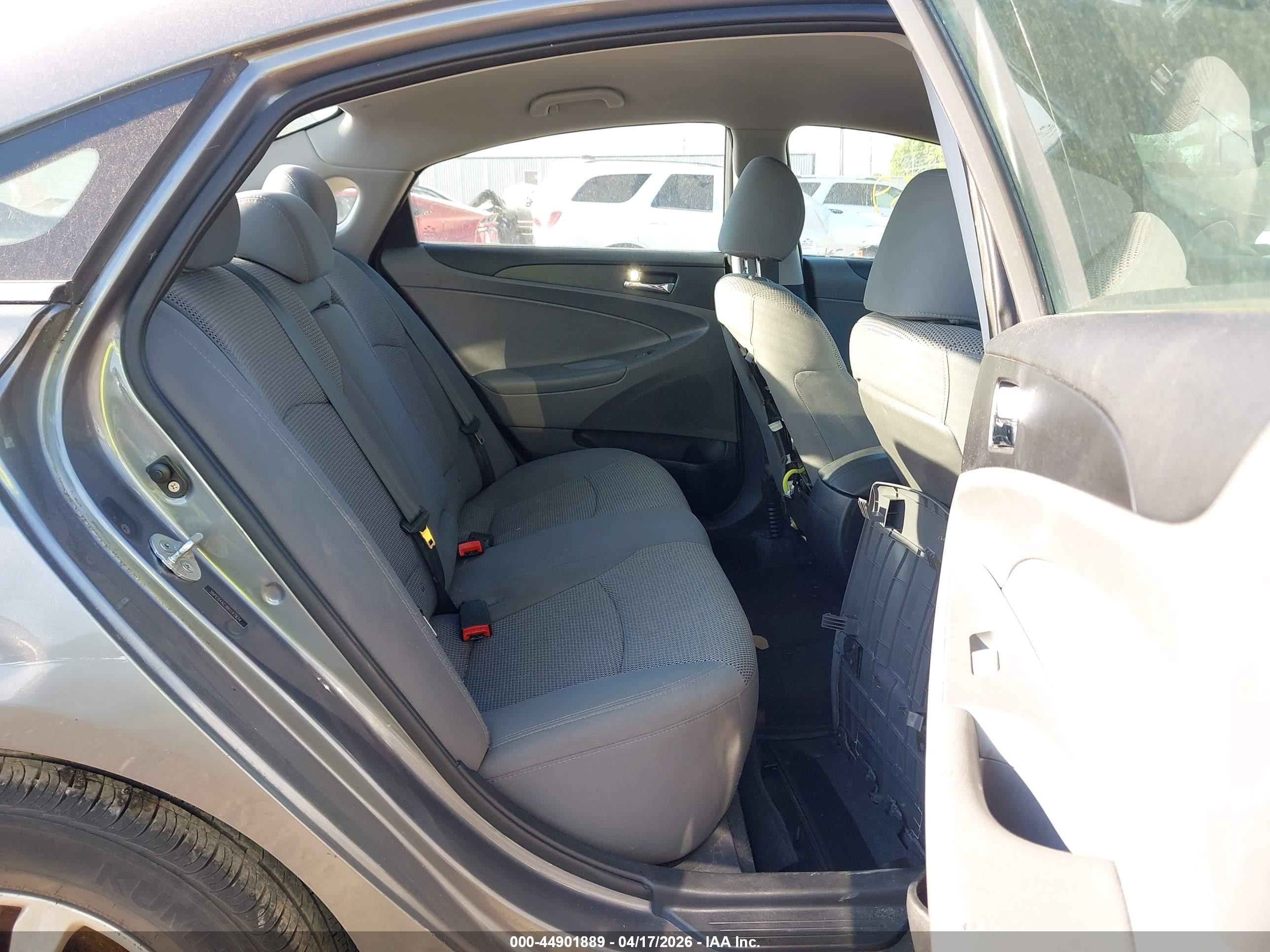2011 Hyundai Sonata Gls Gray vin: 5NPEB4AC3BH197834