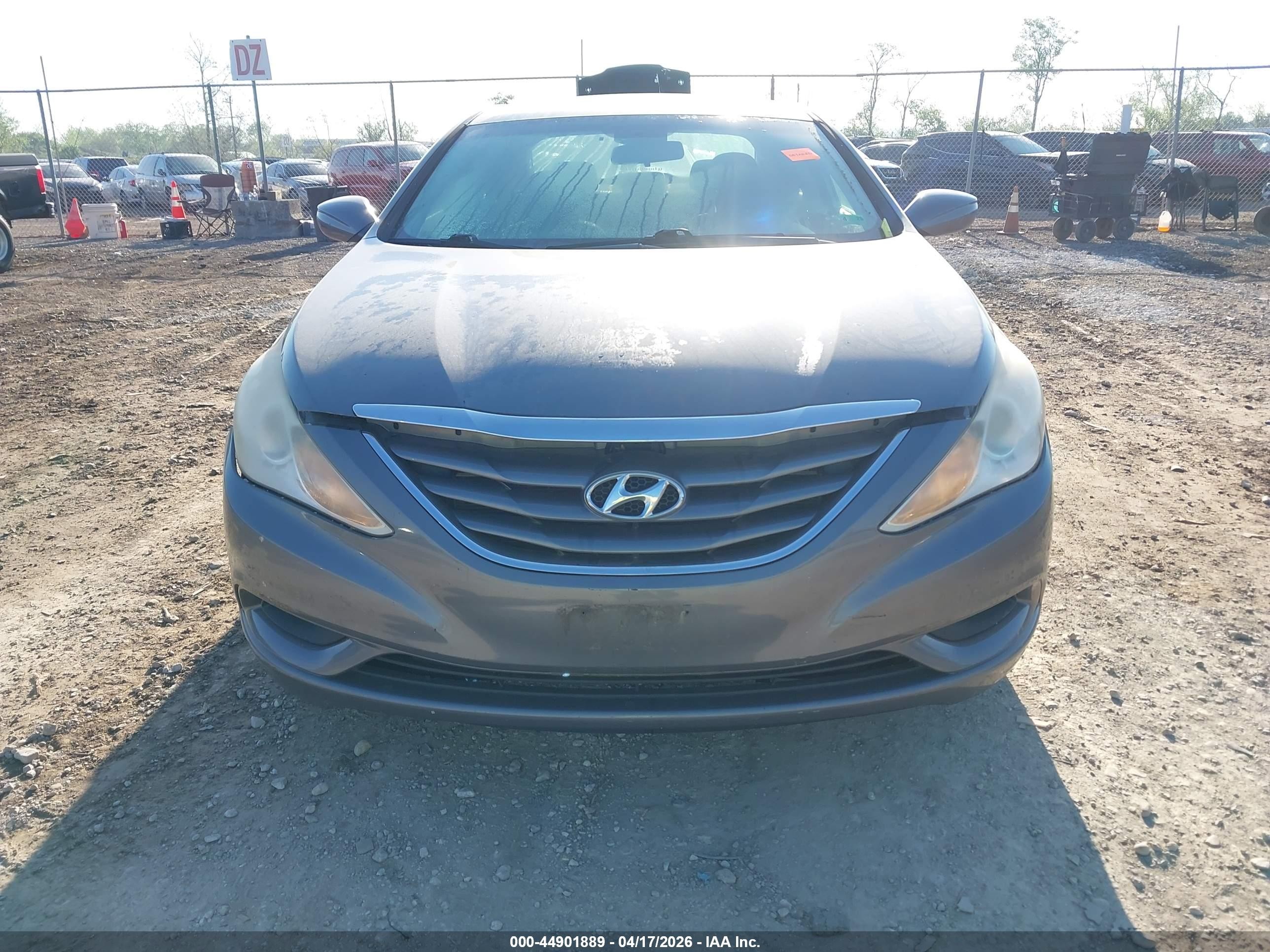 2011 Hyundai Sonata Gls Gray vin: 5NPEB4AC3BH197834