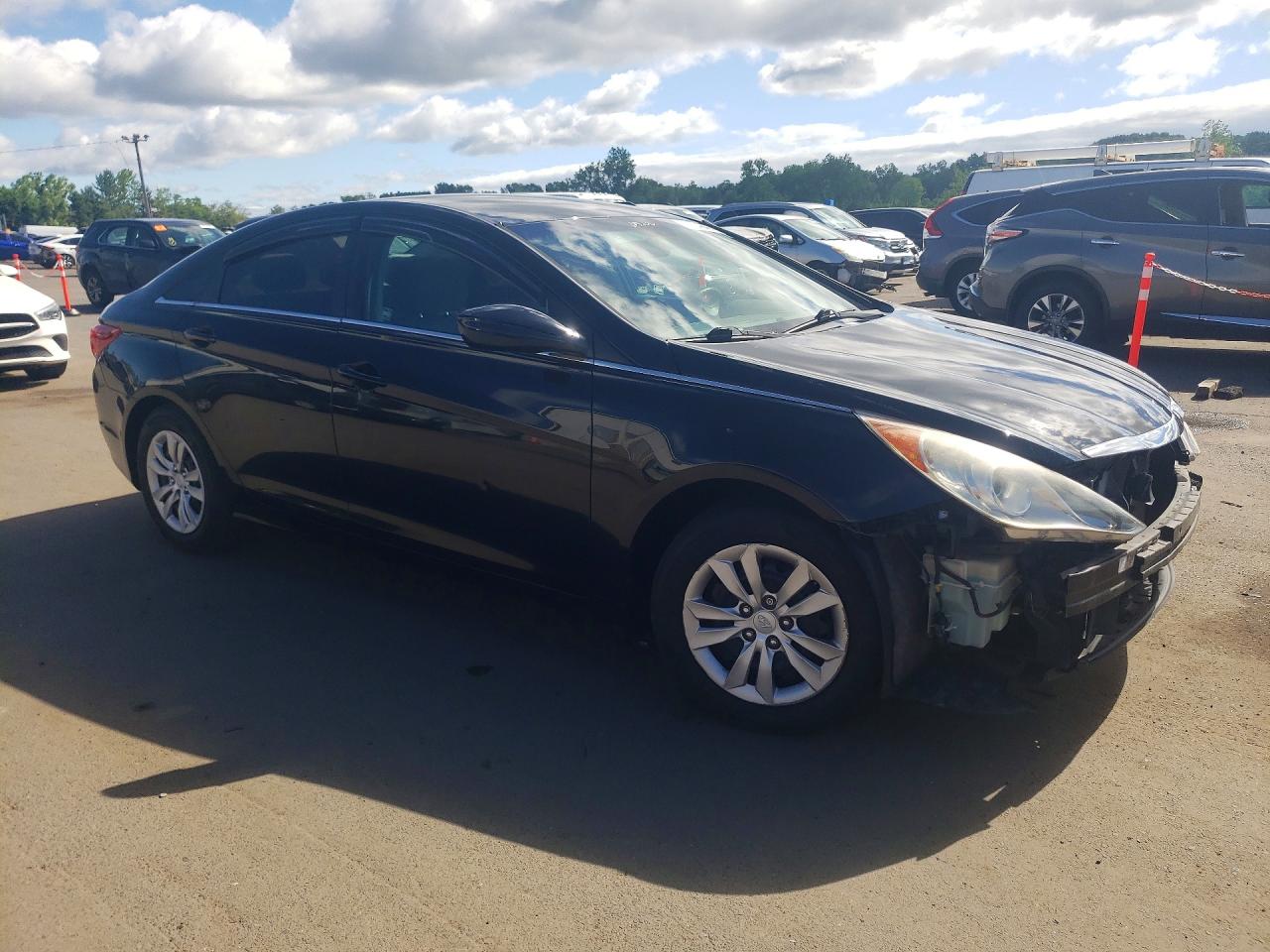2011 Hyundai Sonata Gls Black vin: 5NPEB4AC3BH218438