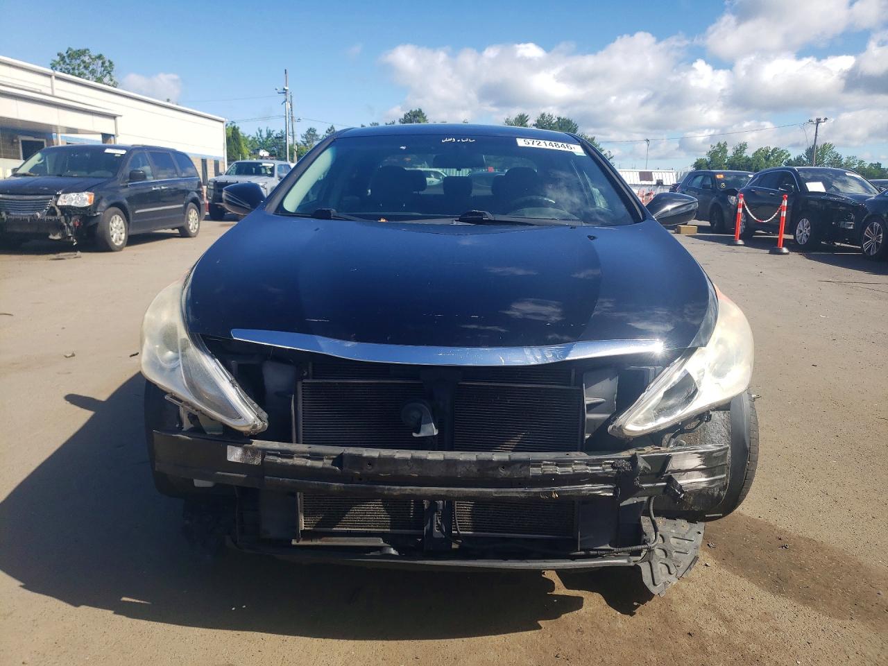 2011 Hyundai Sonata Gls Black vin: 5NPEB4AC3BH218438