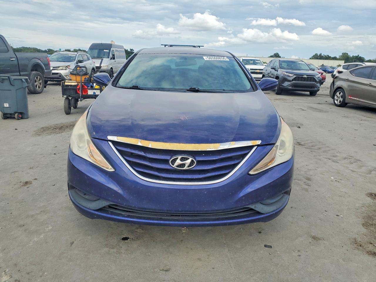 2011 Hyundai Sonata Gls Blue vin: 5NPEB4AC3BH230511