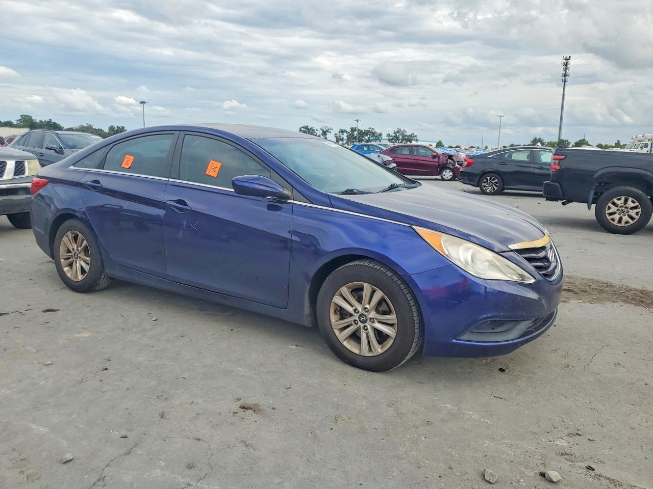 2011 Hyundai Sonata Gls Blue vin: 5NPEB4AC3BH230511