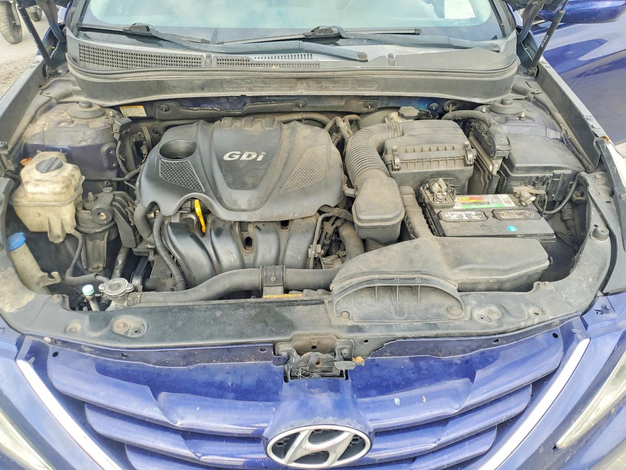 2011 Hyundai Sonata Gls Blue vin: 5NPEB4AC3BH230511